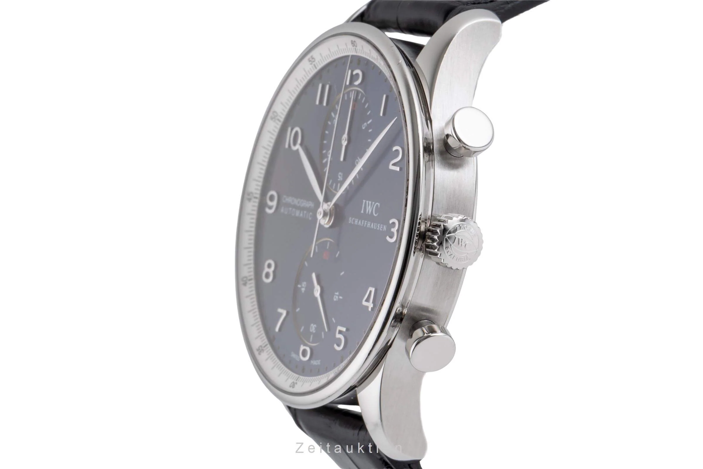 IWC Portugieser chronograph steel automatic men's watch IW371432 LP: 9100EUR Limited  [2500580] - Image 7
