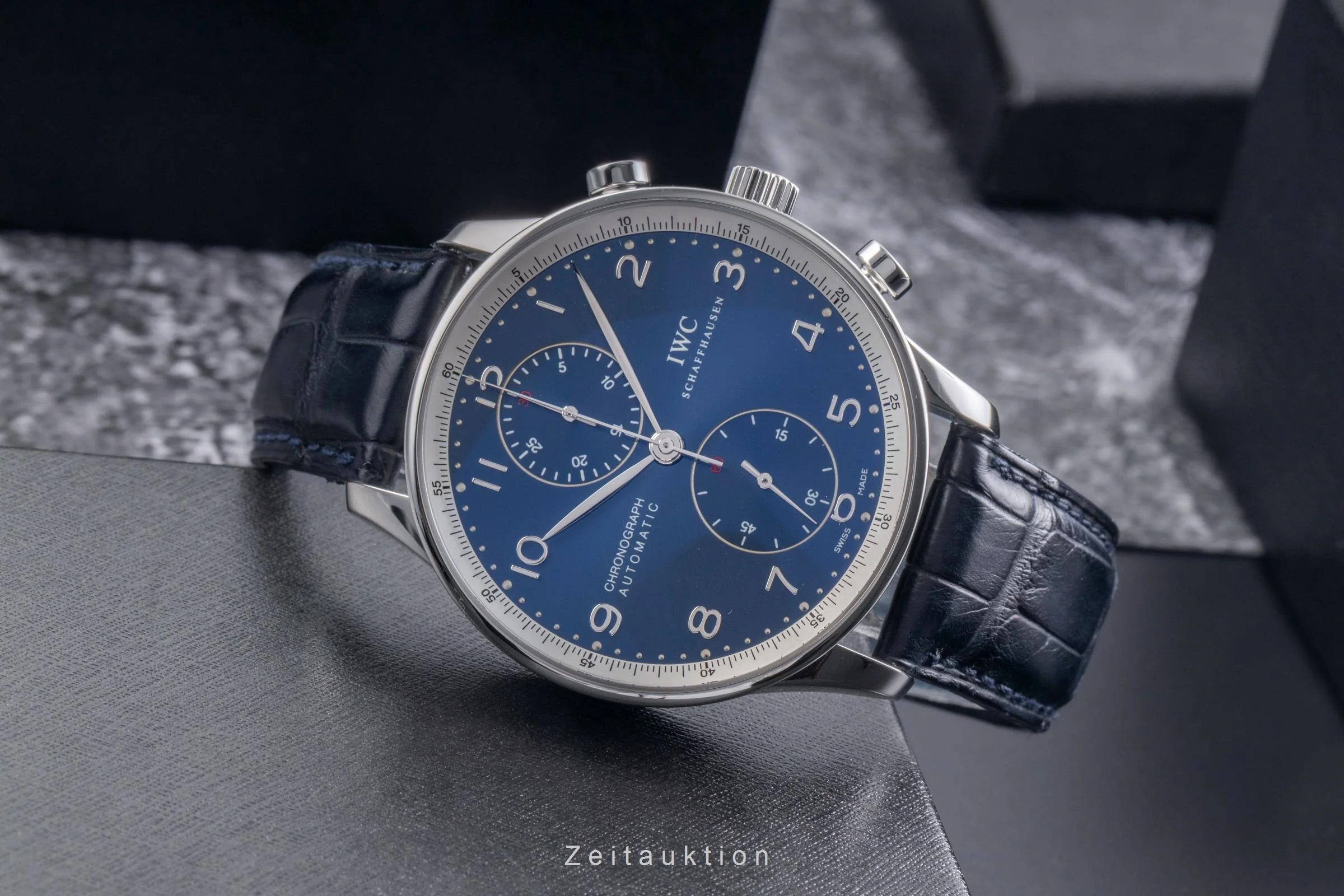 IWC Portugieser chronograph steel automatic men's watch IW371432 LP: 9100EUR Limited  [2504587] - Image 3