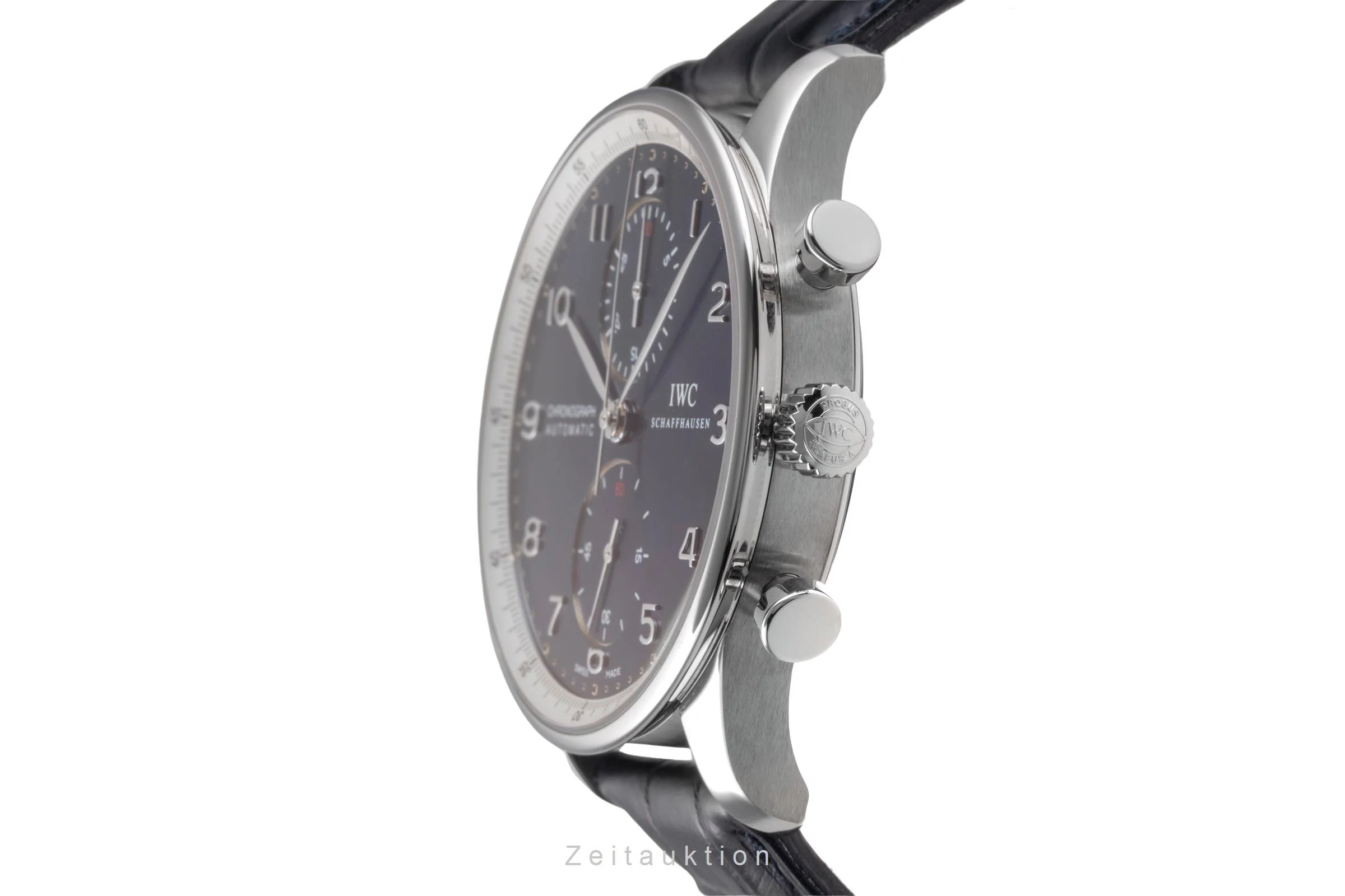 IWC Portugieser chronograph steel automatic men's watch IW371432 LP: 9100EUR Limited  [2504587] - Image 7