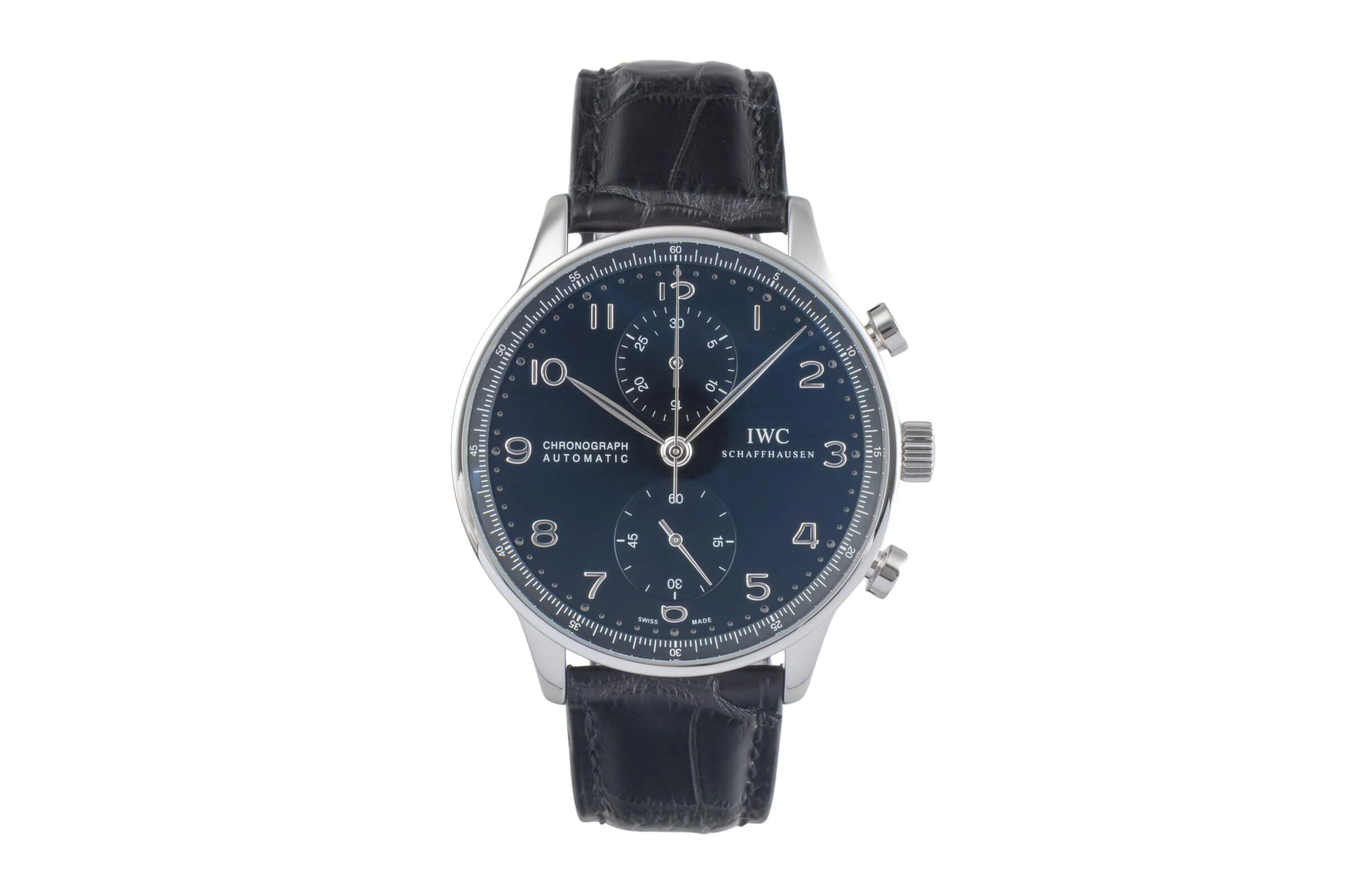 IWC Portugieser chronograph steel automatic men's watch IW371438 LP: 9100EUR  [2500952] - Image 5