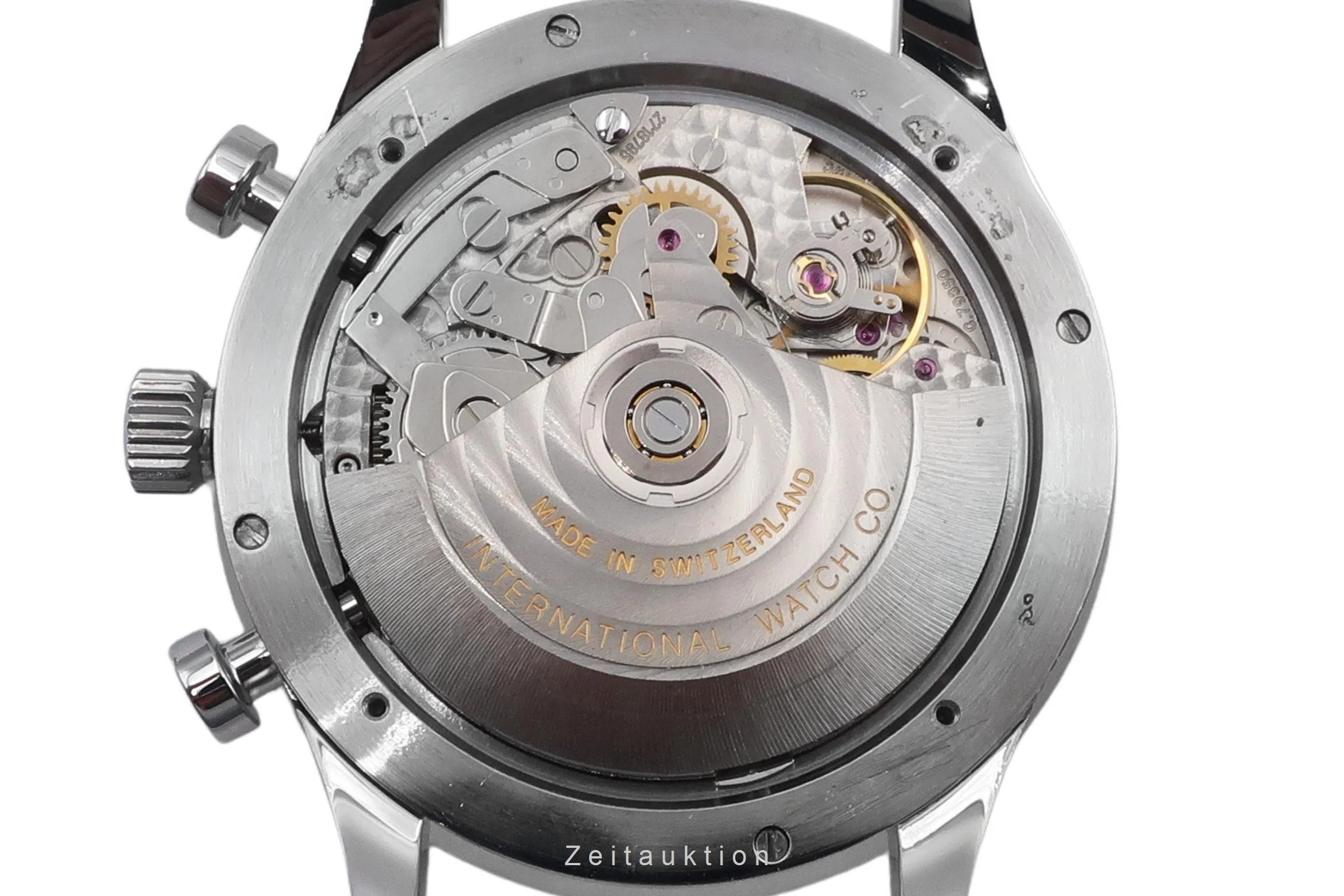 IWC Portugieser chronograph steel automatic men's watch IW371438  [2502853] - Image 15