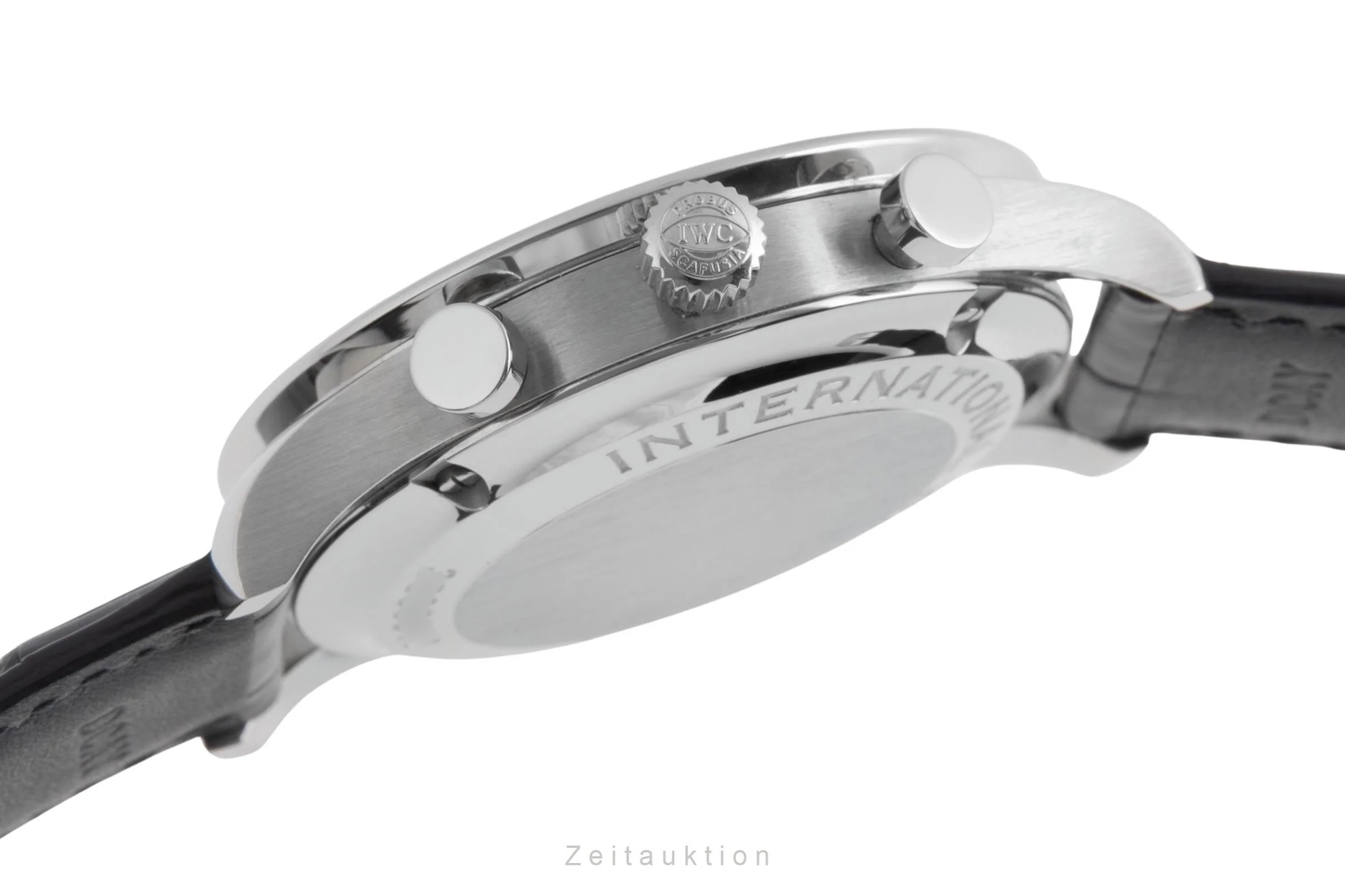 IWC Portugieser chronograph steel automatic men's watch IW371438  [2502901] - Image 12