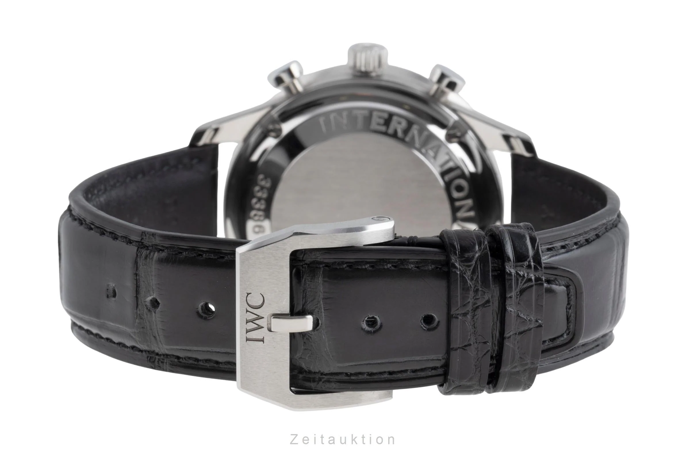IWC Portugieser chronograph steel automatic men's watch IW371438  [2502901] - Image 14