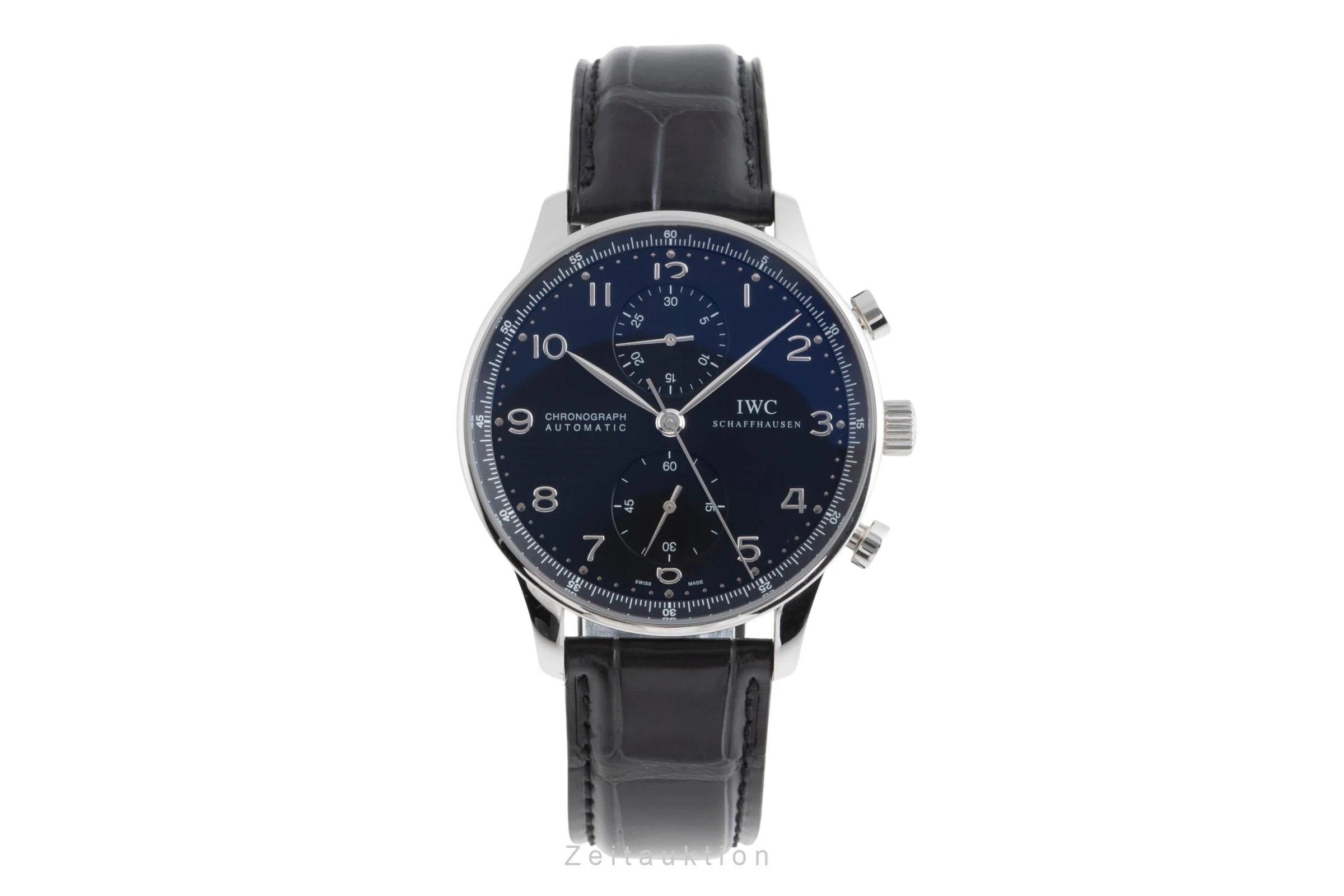 IWC Portugieser chronograph steel automatic men's watch IW371438  [2502901] - Image 5