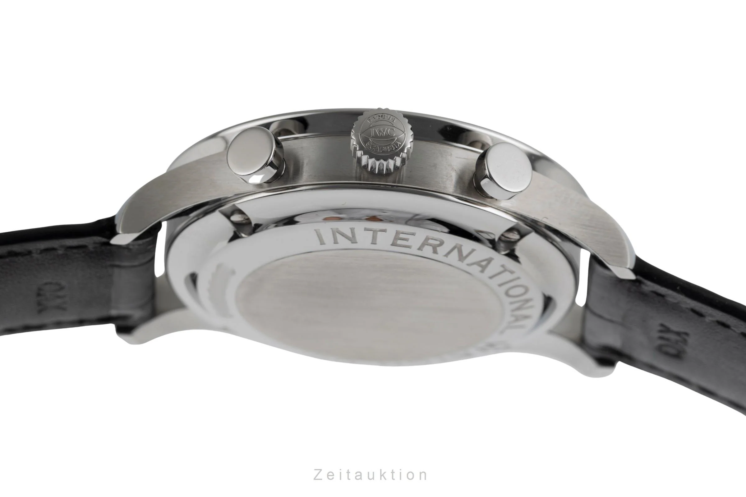 IWC Portugieser chronograph steel automatic men's watch IW371438  [2504127] - Image 13