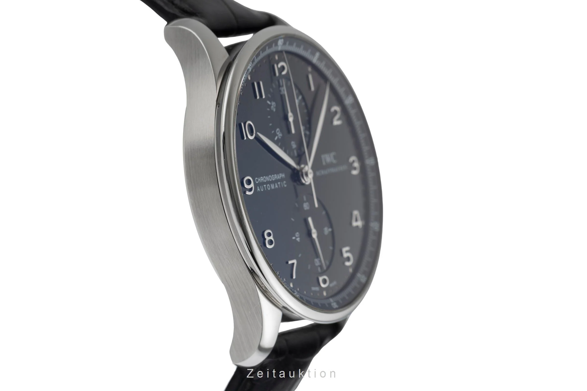 IWC Portugieser chronograph steel automatic men's watch IW371438  [2504127] - Image 8