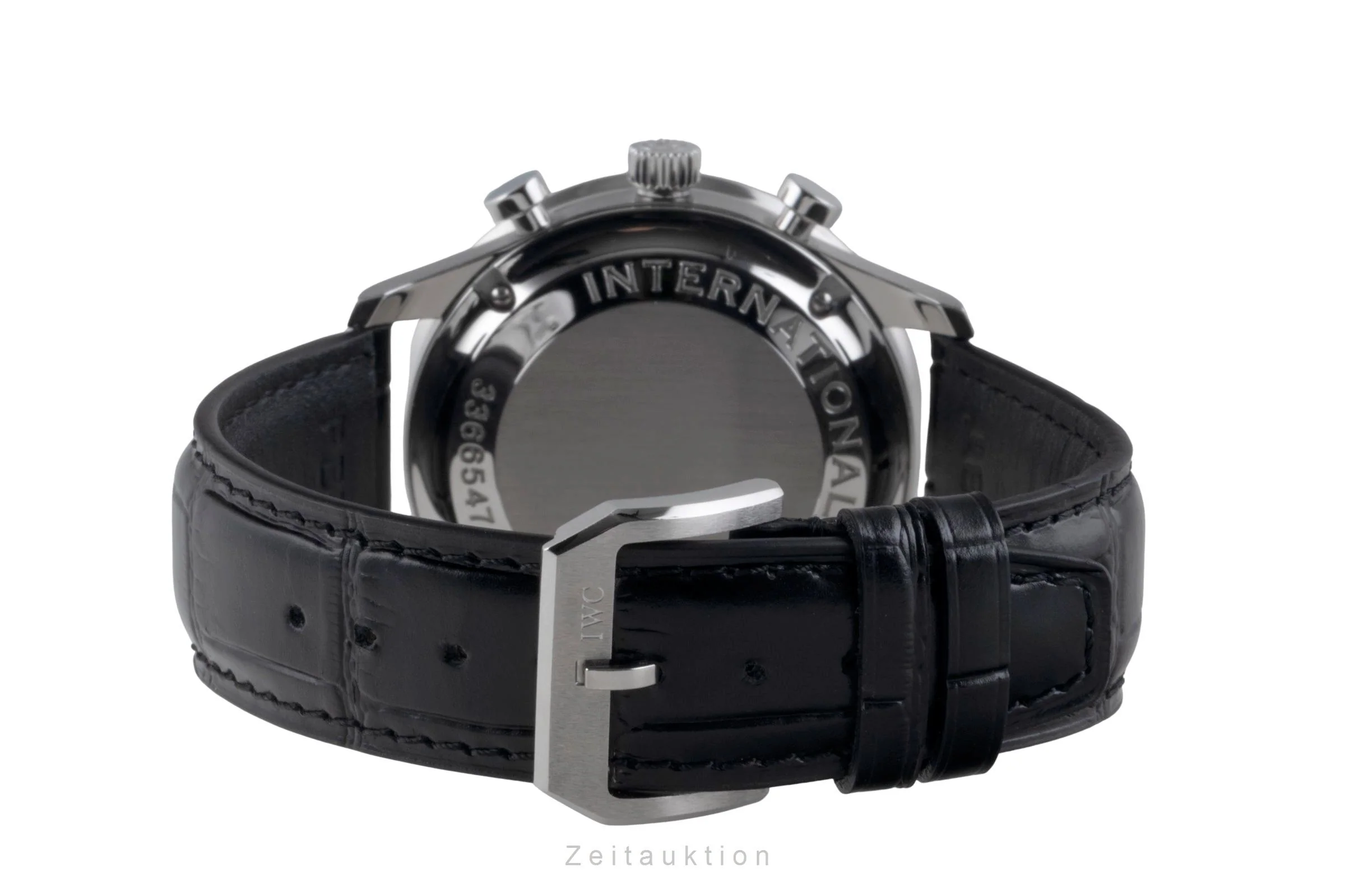 IWC Portugieser chronograph steel automatic men's watch IW371438  [2507128] - Image 14