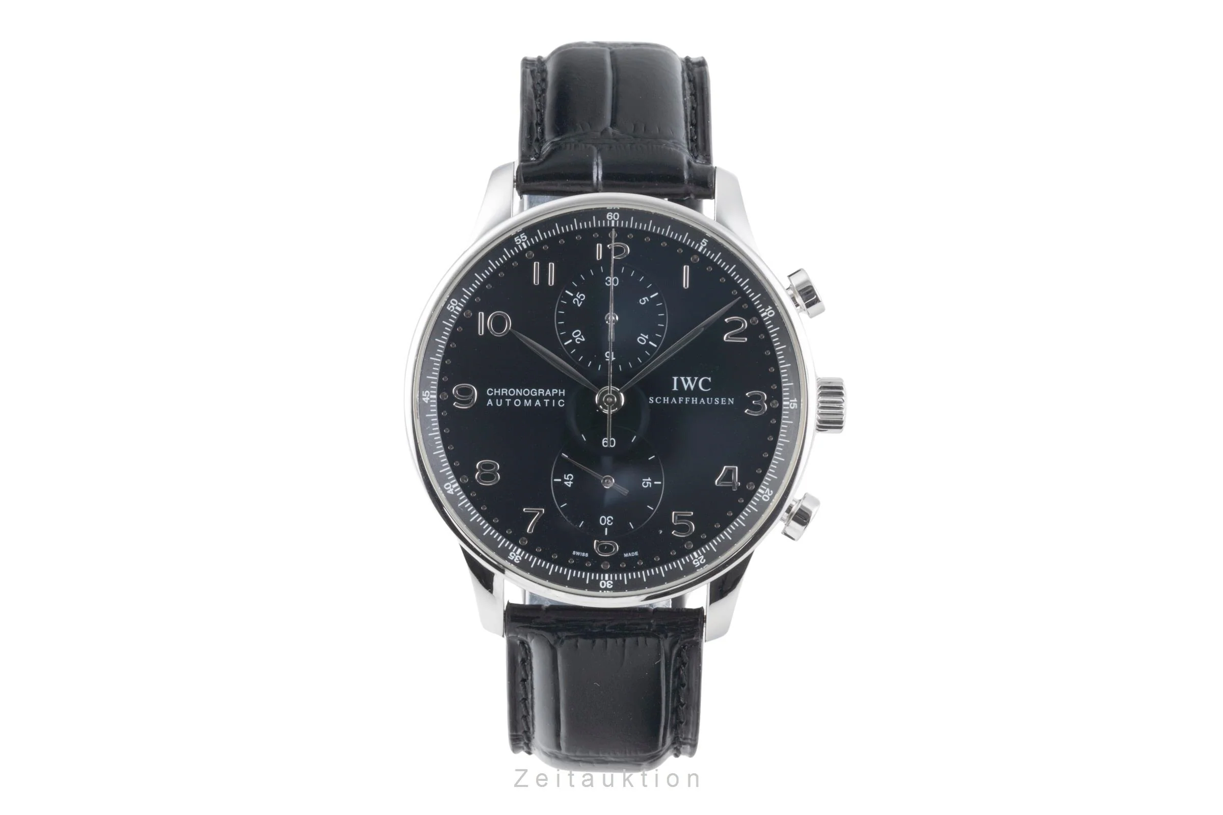 IWC Portugieser chronograph steel automatic men's watch IW371438  [2507128] - Image 5