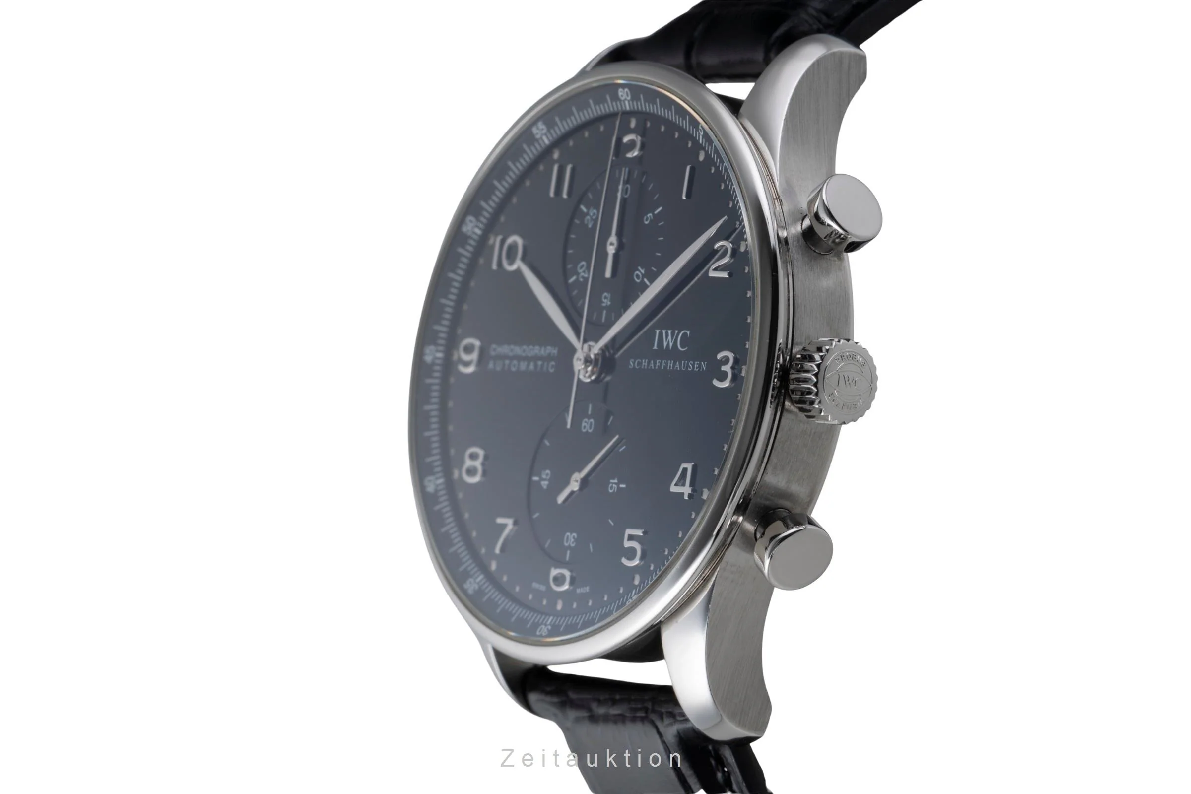 IWC Portugieser chronograph steel automatic men's watch IW371438  [2507128] - Image 7