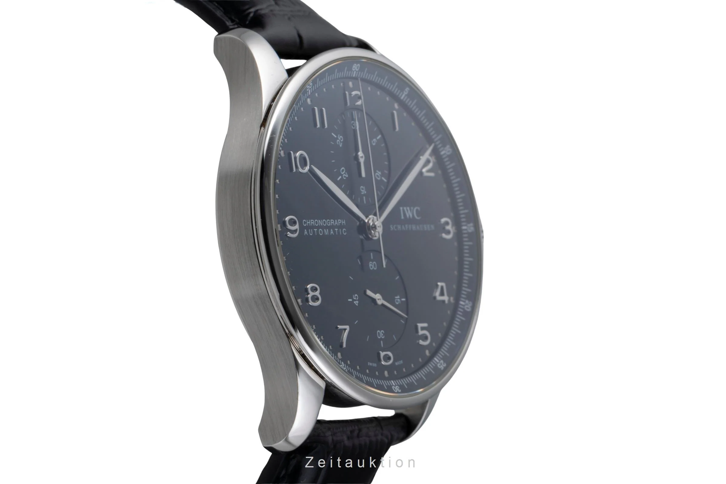 IWC Portugieser chronograph steel automatic men's watch IW371438  [2507128] - Image 8