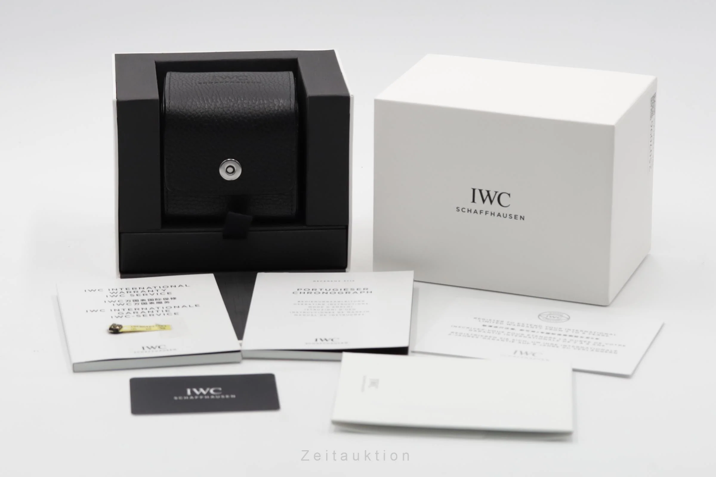IWC Portugieser chronograph steel automatic men's watch IW371445 LP: 9100EUR  [2507096] - Image 9