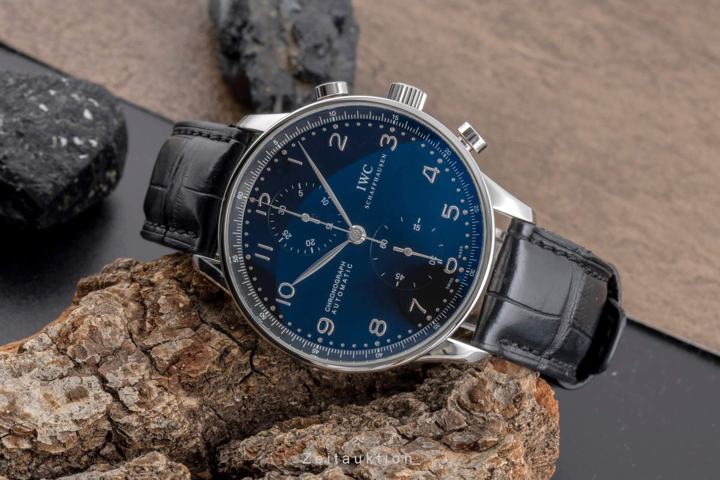 IWC Portugieser chronograph steel automatic men's watch IW371447 LP: 9100EUR  [2502273] - Image 3