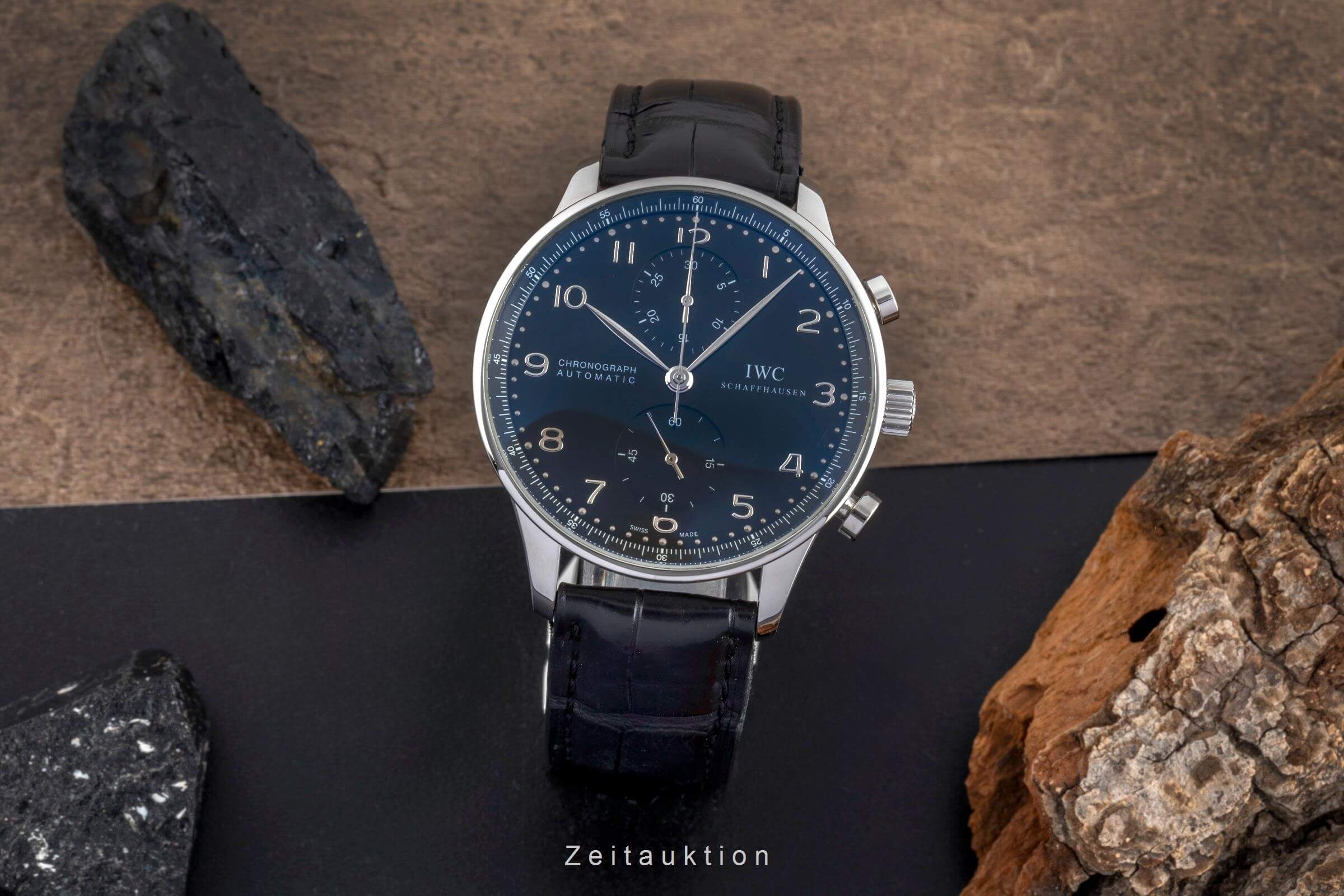 IWC Portugieser chronograph steel automatic men's watch IW371447 LP: 9100EUR  [2502273] - Image 4