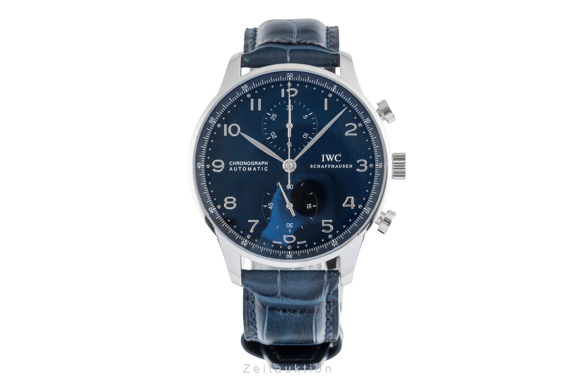 IWC Portugieser chronograph steel automatic men's watch IW371447 LP: 9100EUR  [2503382] - Image 5