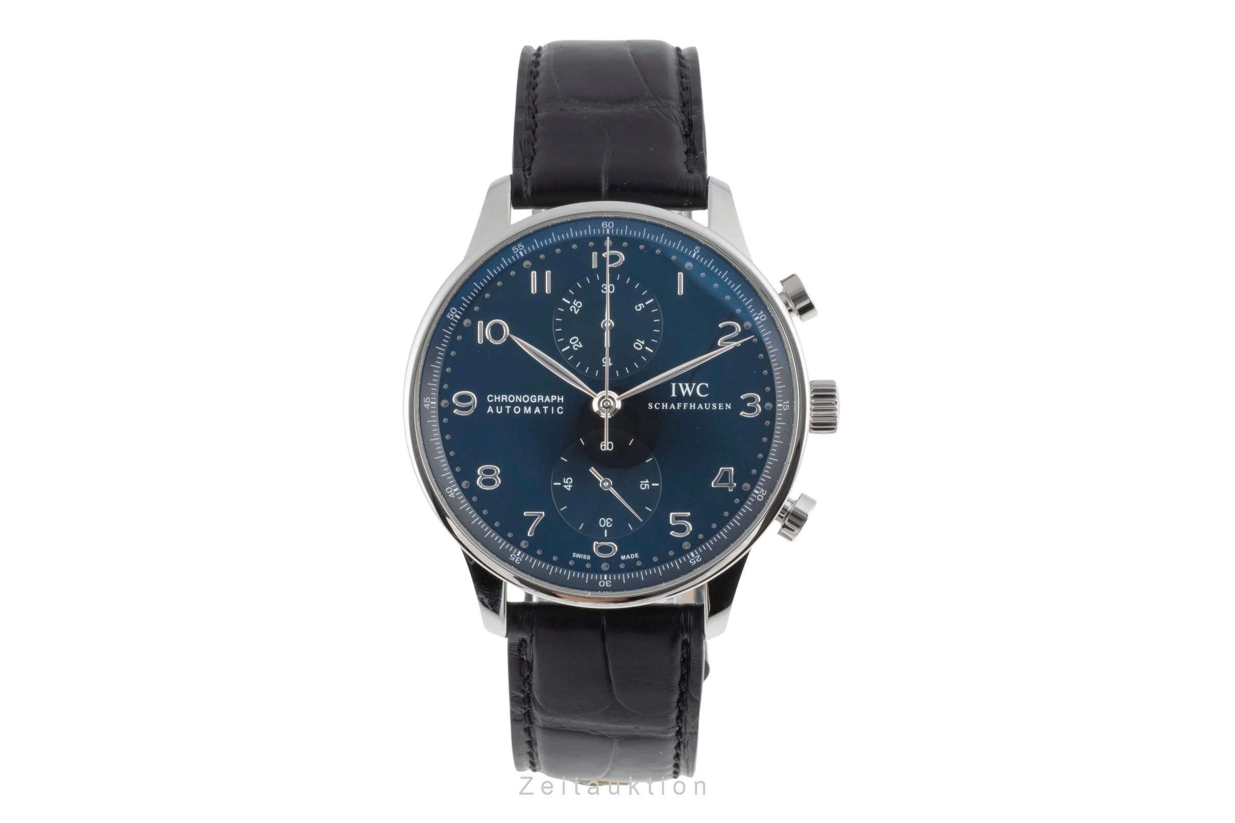 IWC Portugieser chronograph steel automatic men's watch IW371447 LP: 9100EUR  [2504743] - Image 5