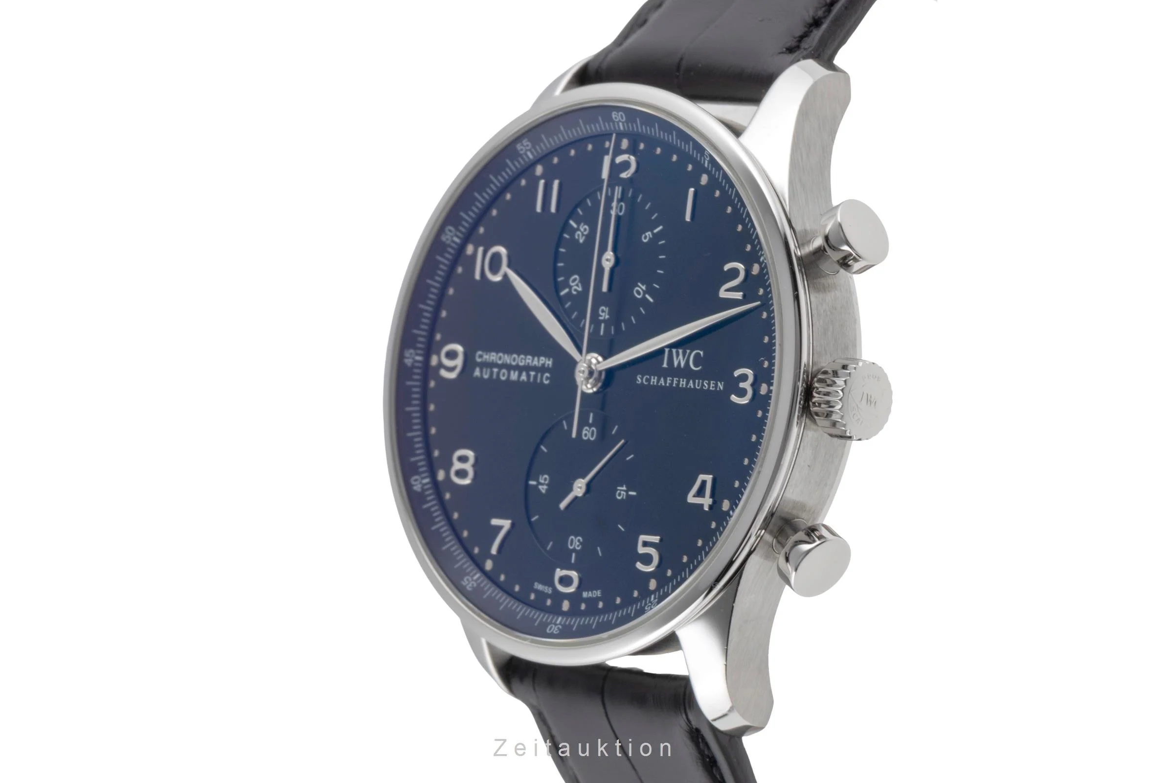 IWC Portugieser chronograph steel automatic men's watch IW371447 LP: 9100EUR  [2504743] - Image 7