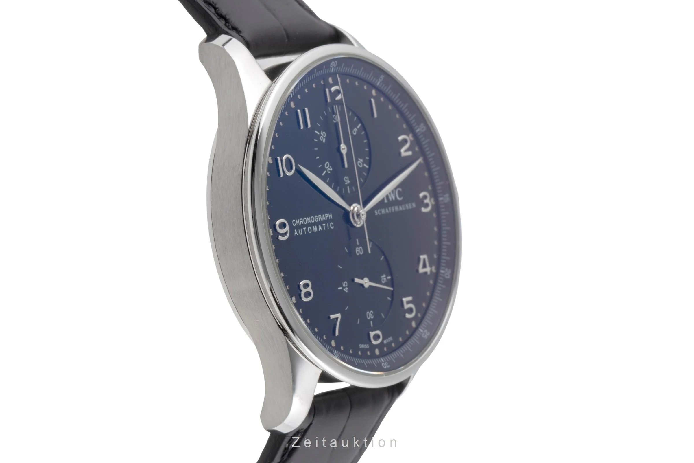 IWC Portugieser chronograph steel automatic men's watch IW371447 LP: 9100EUR  [2504743] - Image 8