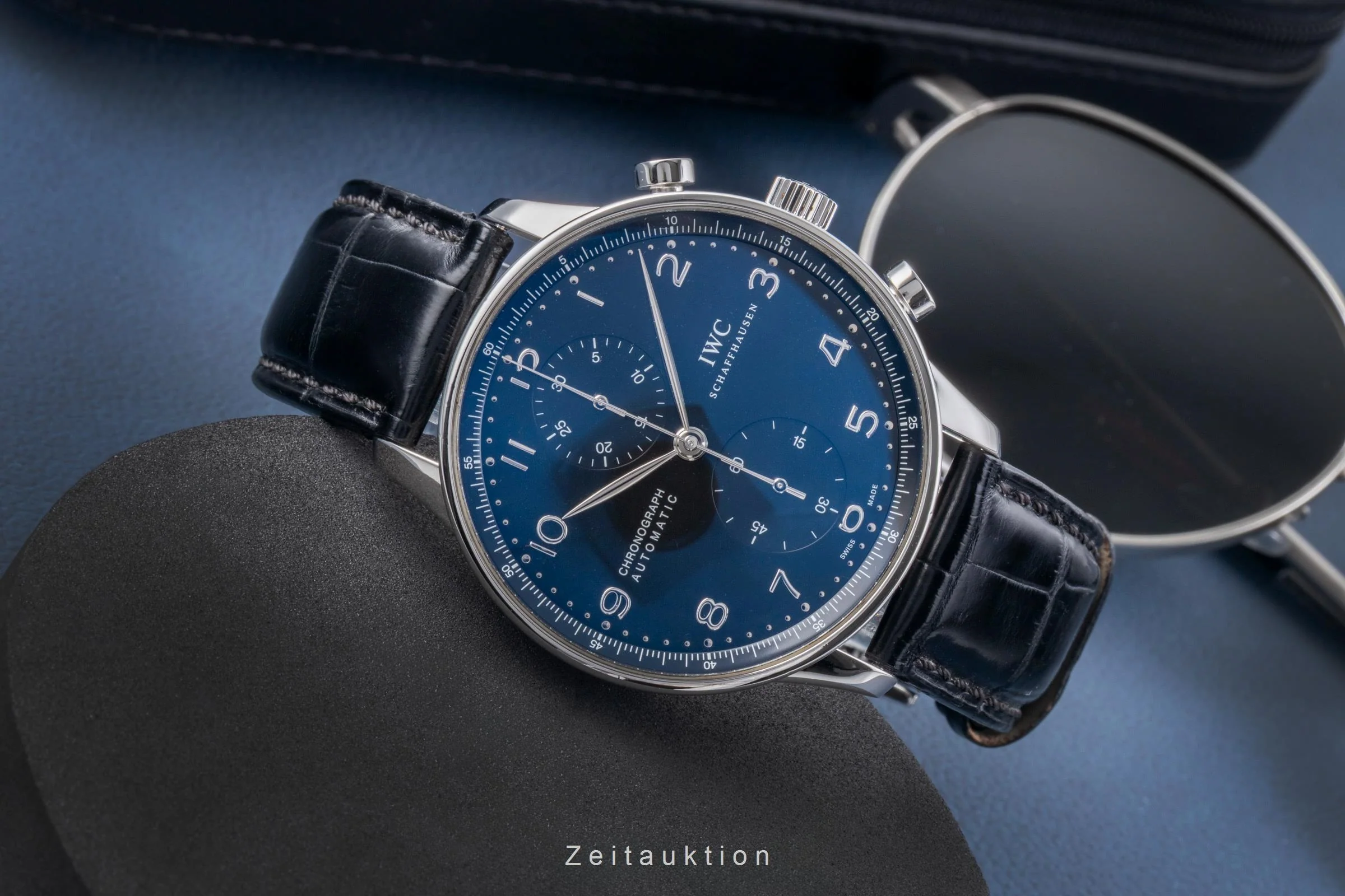 IWC Portugieser chronograph steel automatic men's watch IW371447 LP: 9100EUR  [2505905] - Image 3