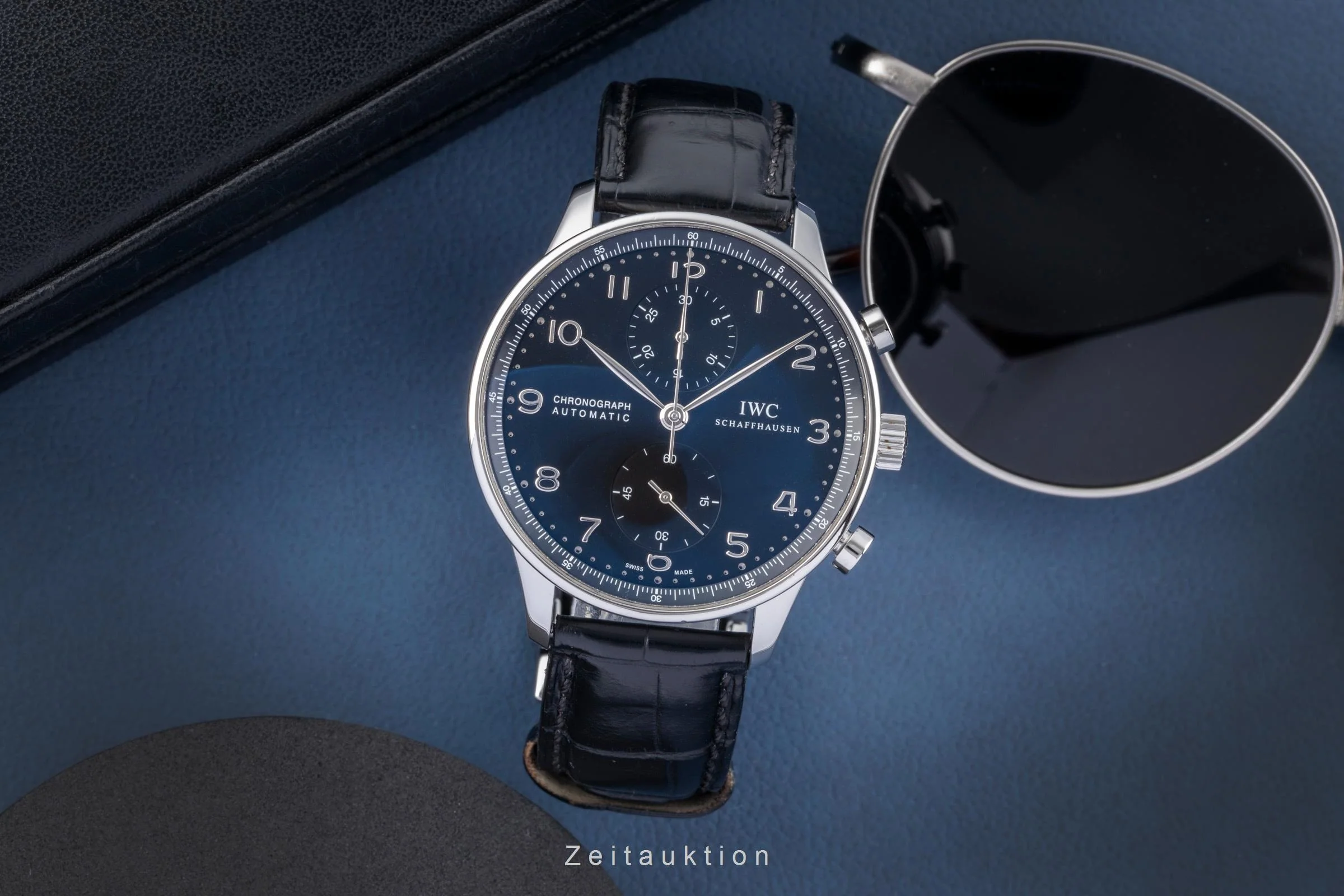 IWC Portugieser chronograph steel automatic men's watch IW371447 LP: 9100EUR  [2505905] - Image 4