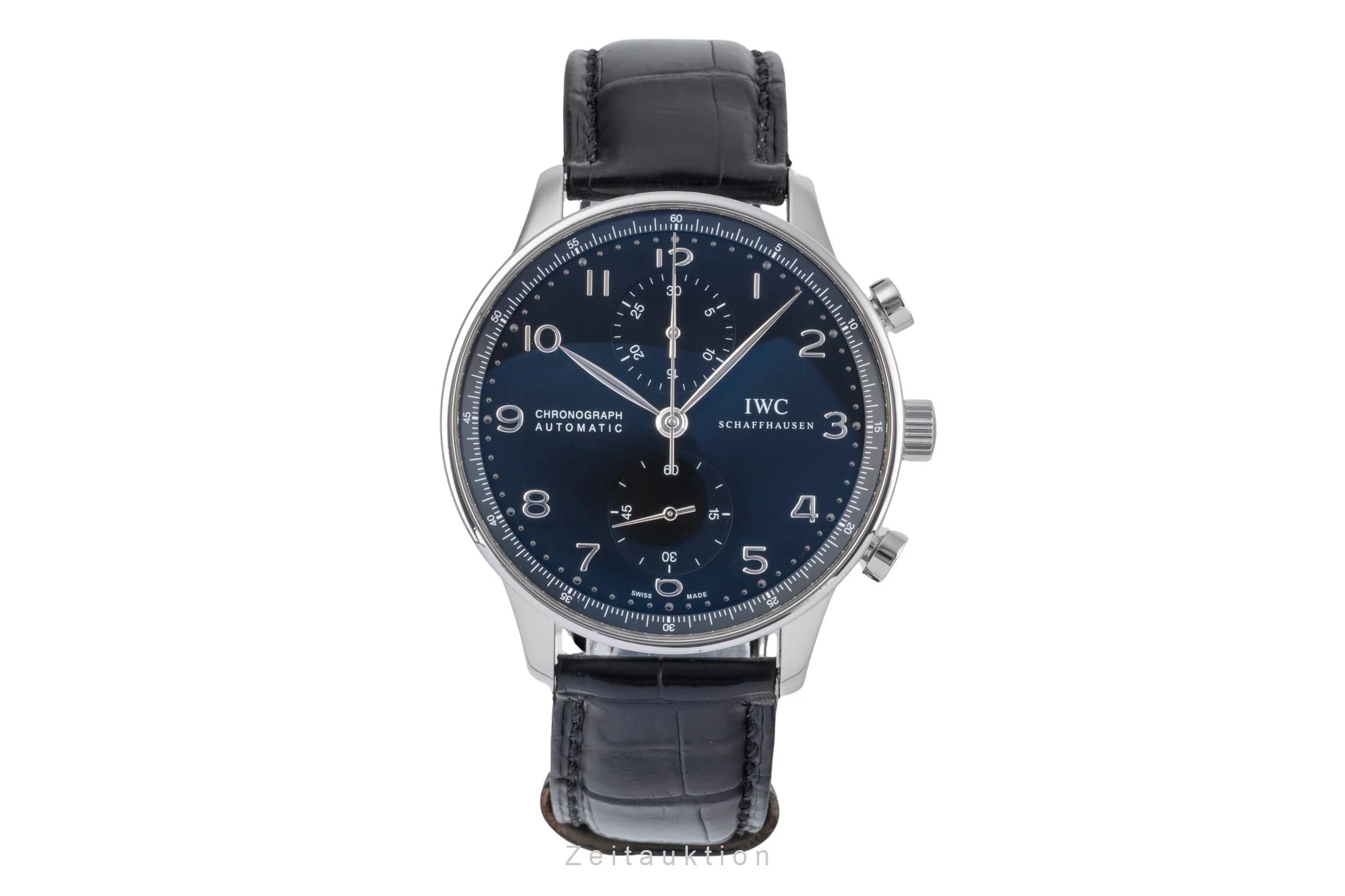 IWC Portugieser chronograph steel automatic men's watch IW371447 LP: 9100EUR  [2505905] - Image 5