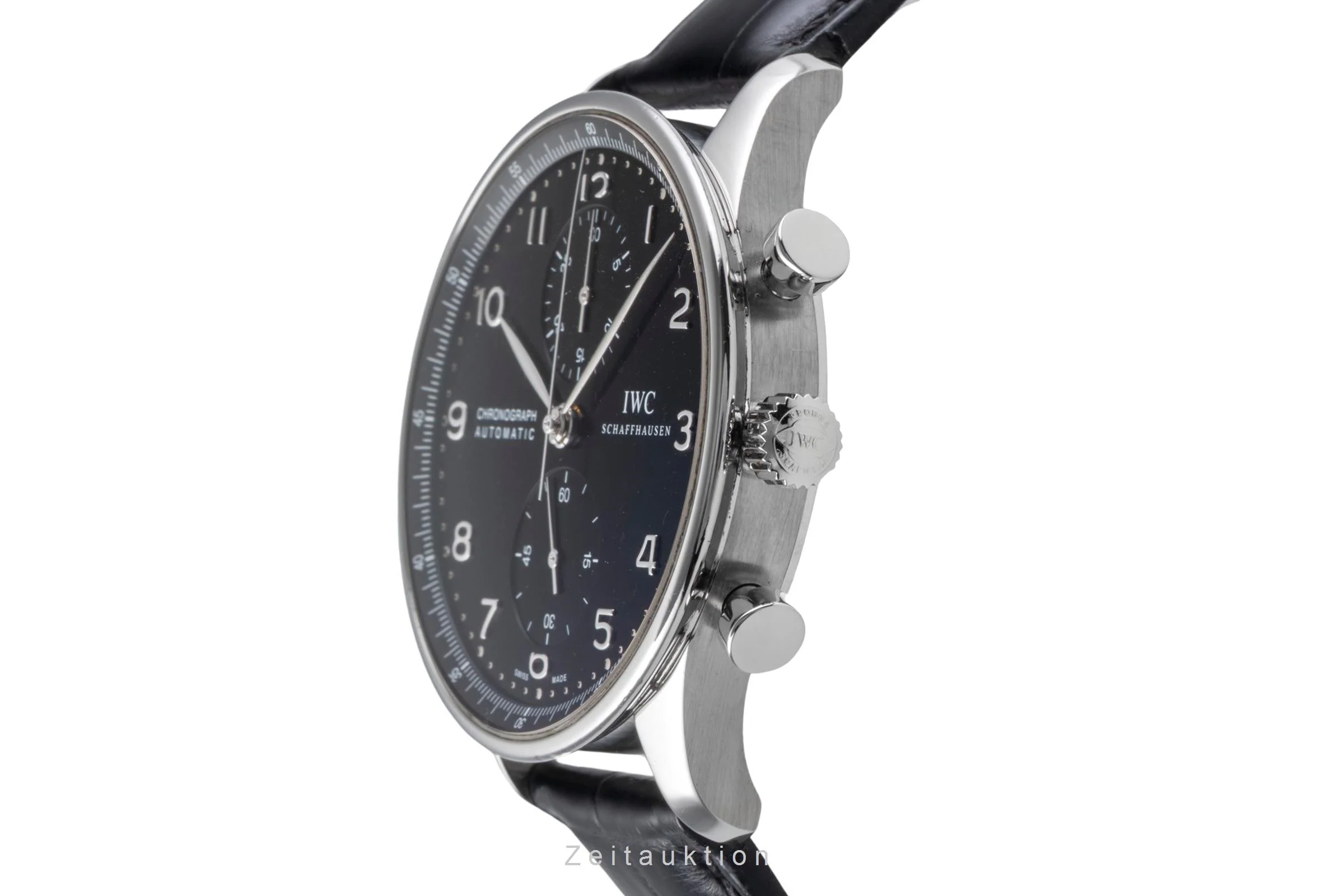 IWC Portugieser chronograph steel automatic men's watch IW371447 LP: 9100EUR  [2505905] - Image 7