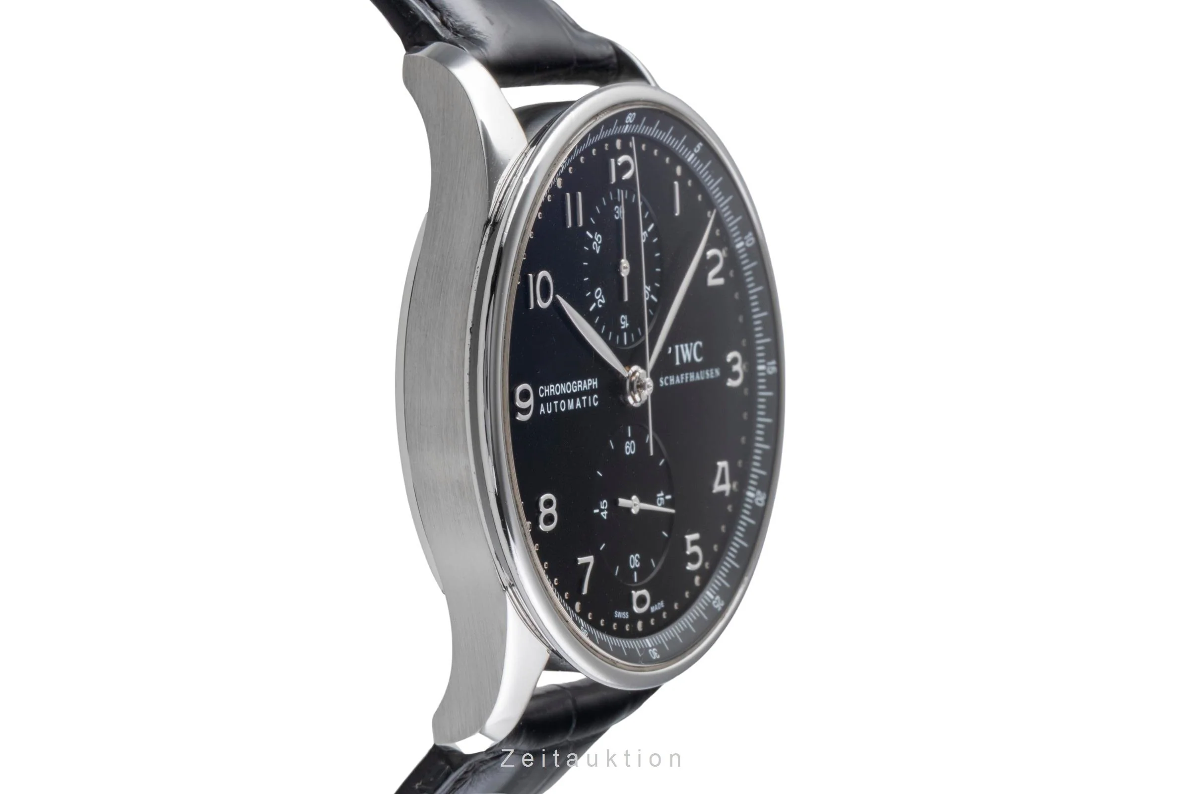IWC Portugieser chronograph steel automatic men's watch IW371447 LP: 9100EUR  [2505905] - Image 8