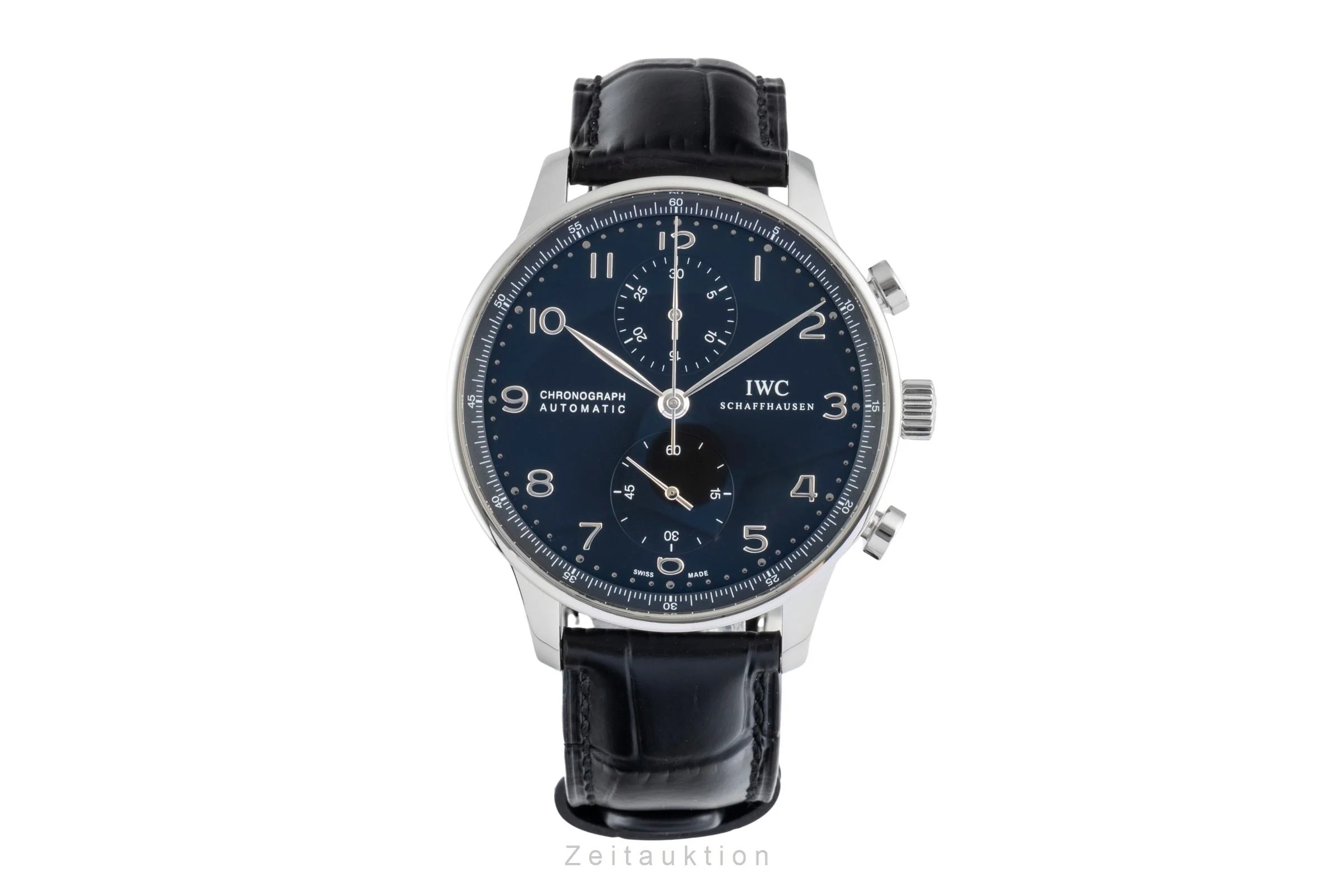 IWC Portugieser chronograph steel automatic men's watch IW371447 LP: 9100EUR  [2600367] - Image 5