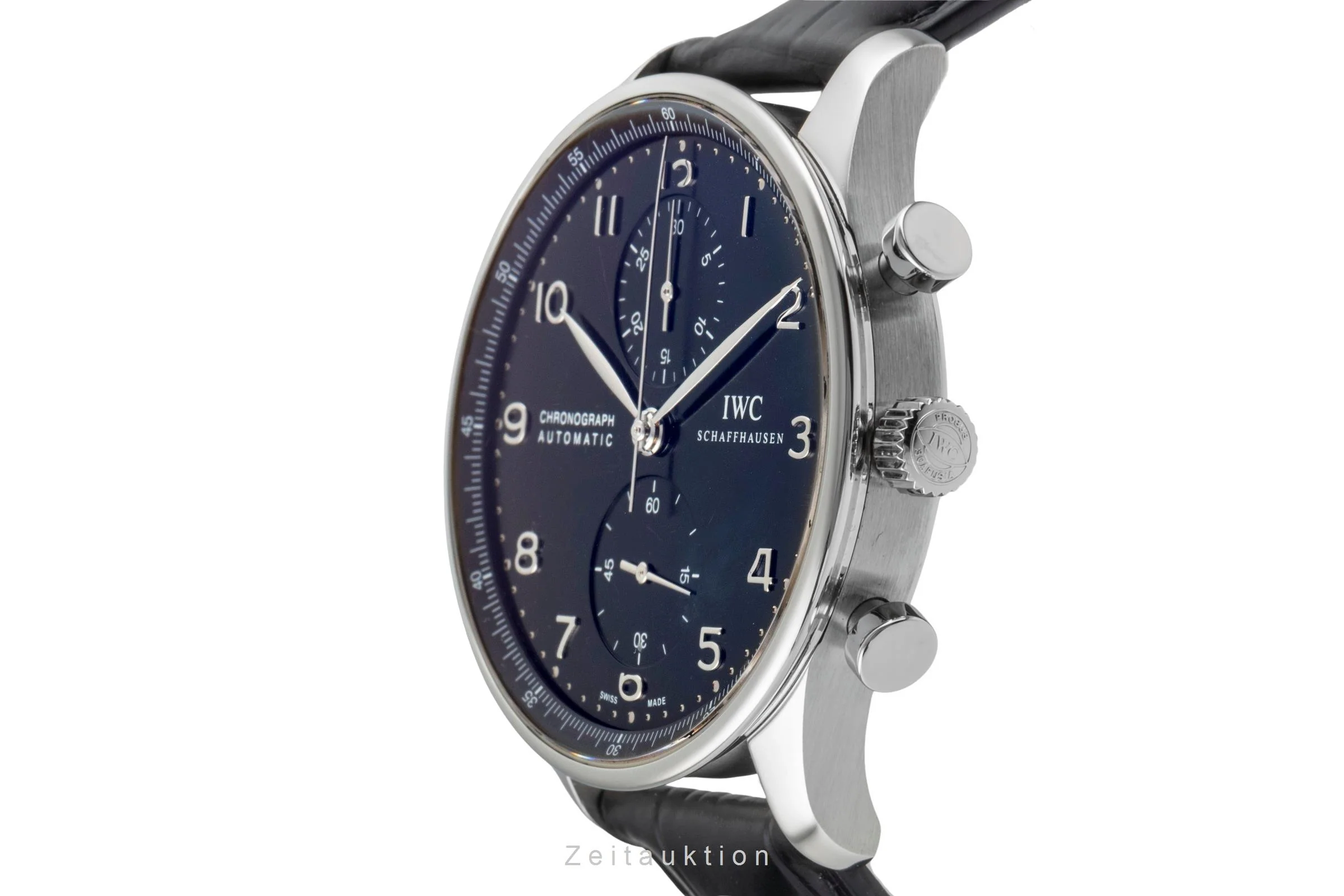 IWC Portugieser chronograph steel automatic men's watch IW371447 LP: 9100EUR  [2600367] - Image 7