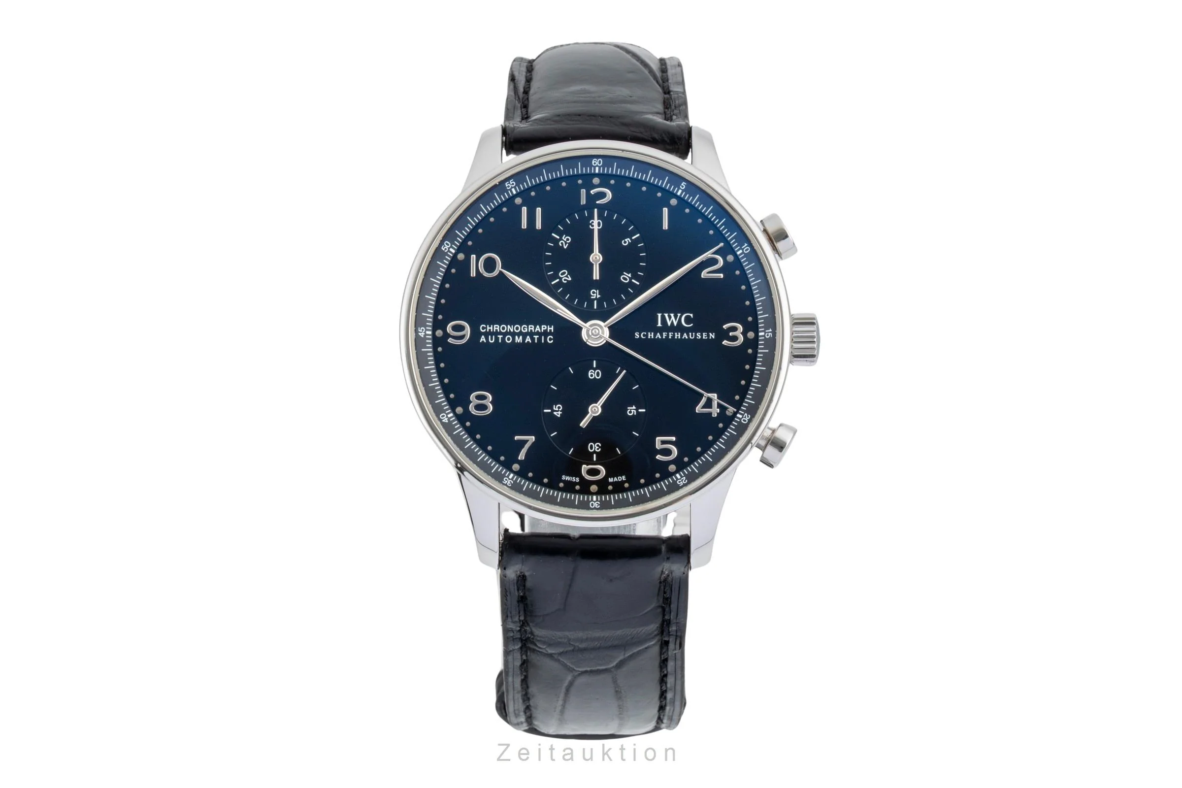 IWC Portugieser chronograph steel automatic men's watch IW371447 LP: 9100EUR  [2600933] - Image 5