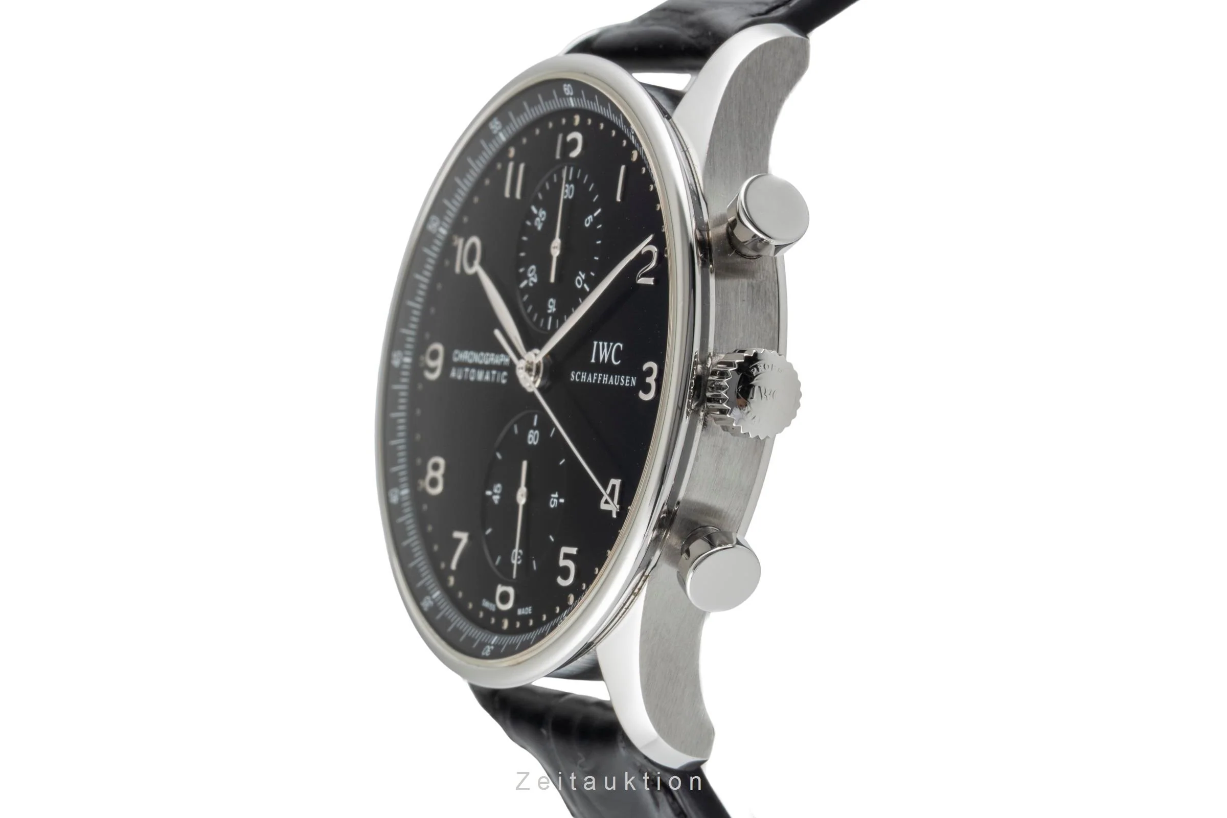 IWC Portugieser chronograph steel automatic men's watch IW371447 LP: 9100EUR  [2600933] - Image 7