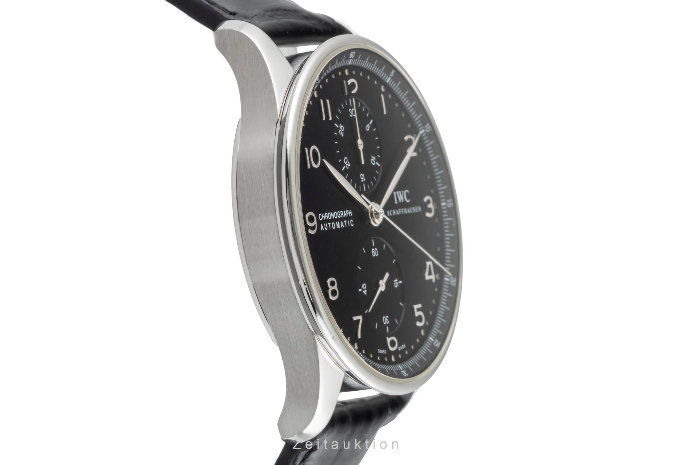 IWC Portugieser chronograph steel automatic men's watch IW371447 LP: 9100EUR  [2600933] - Image 8