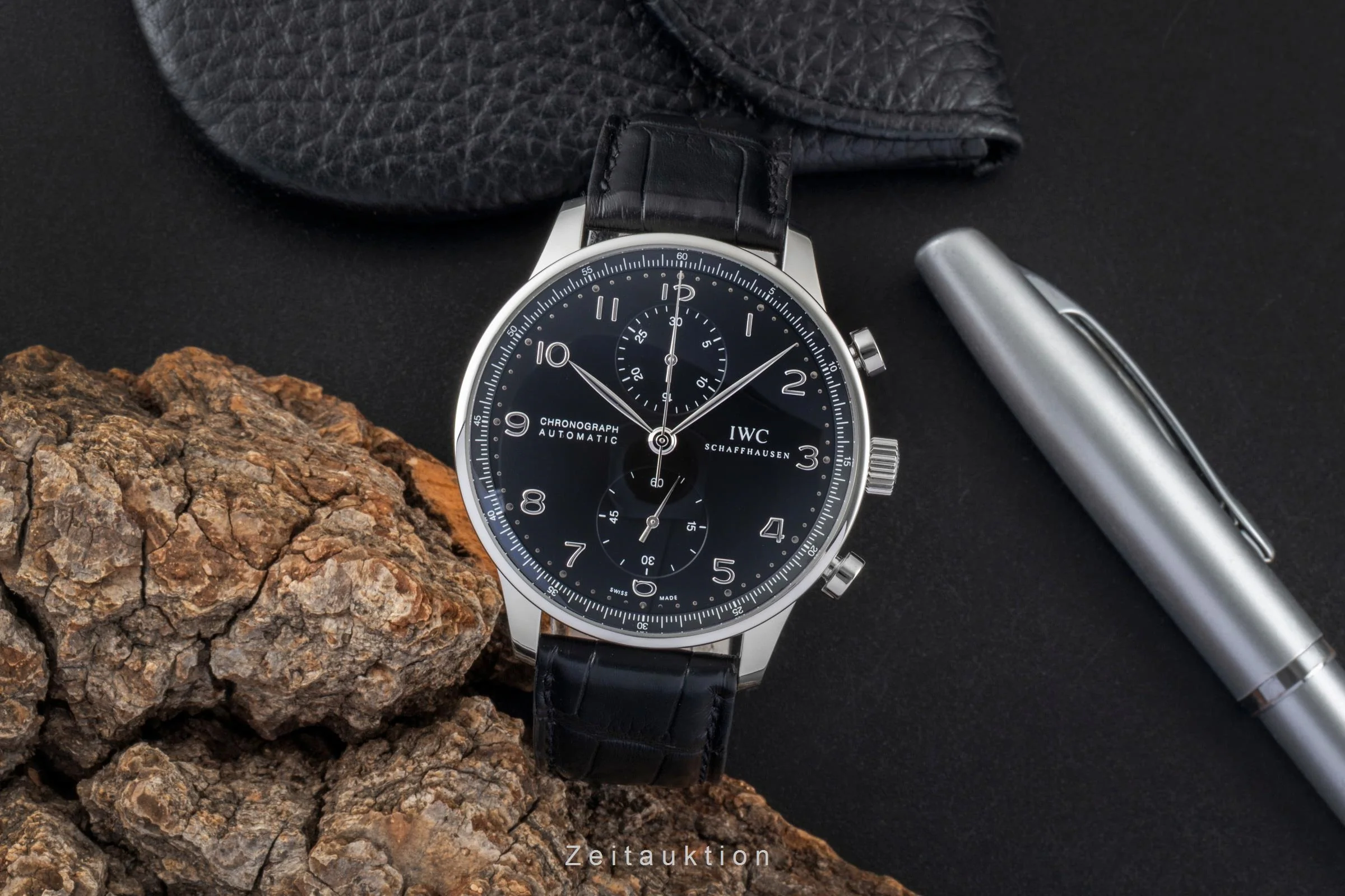 IWC Portugieser chronograph steel automatic men's watch IW371447 LP: 9100EUR  [2600940] - Image 4