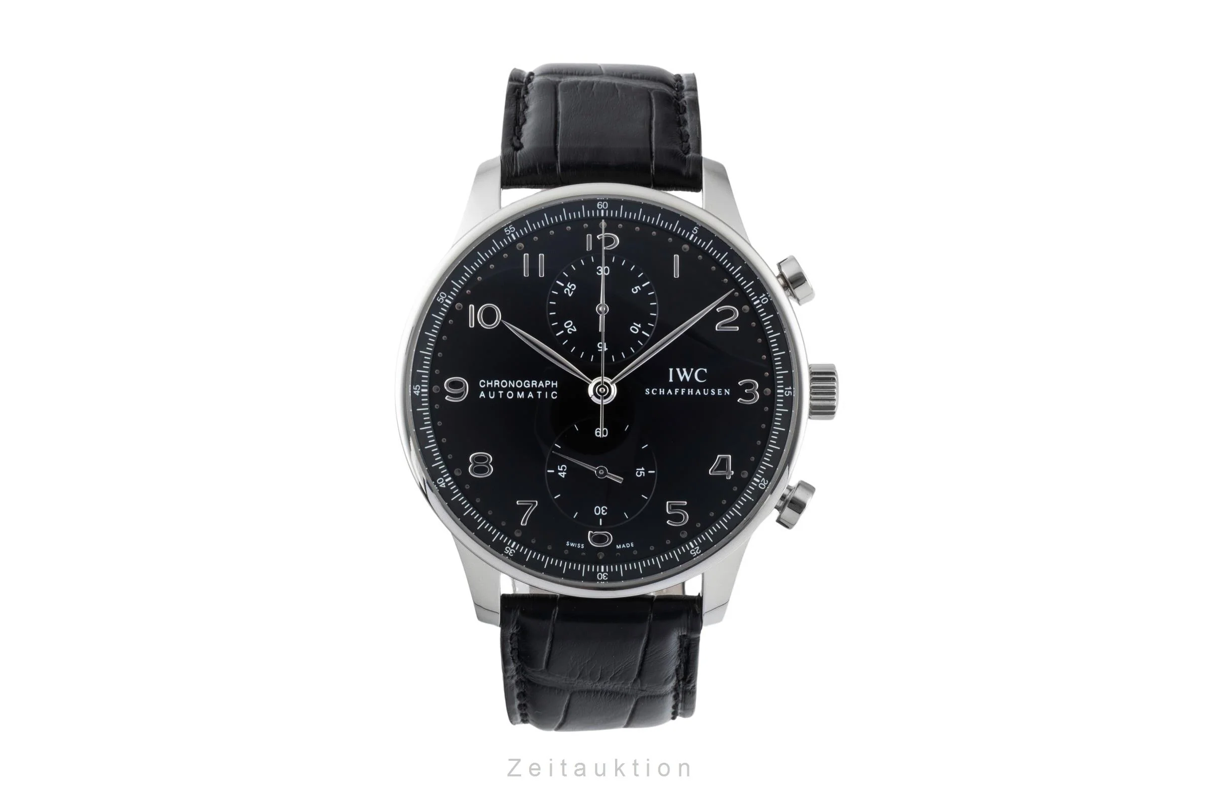 IWC Portugieser chronograph steel automatic men's watch IW371447 LP: 9100EUR  [2600940] - Image 5