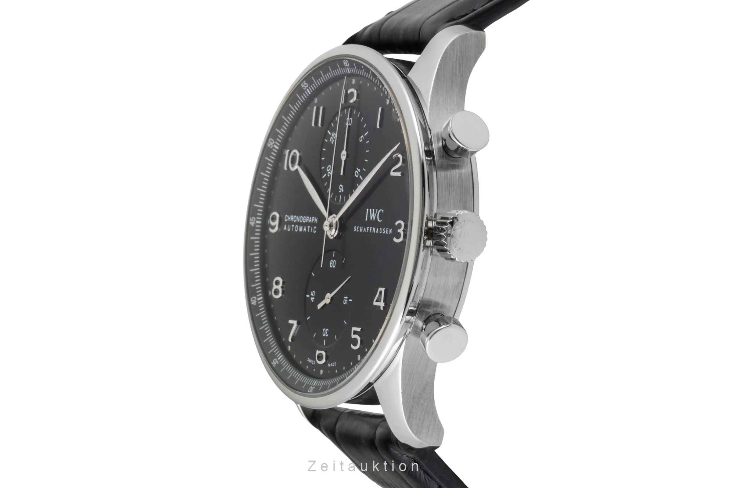 IWC Portugieser chronograph steel automatic men's watch IW371447 LP: 9100EUR  [2600940] - Image 7