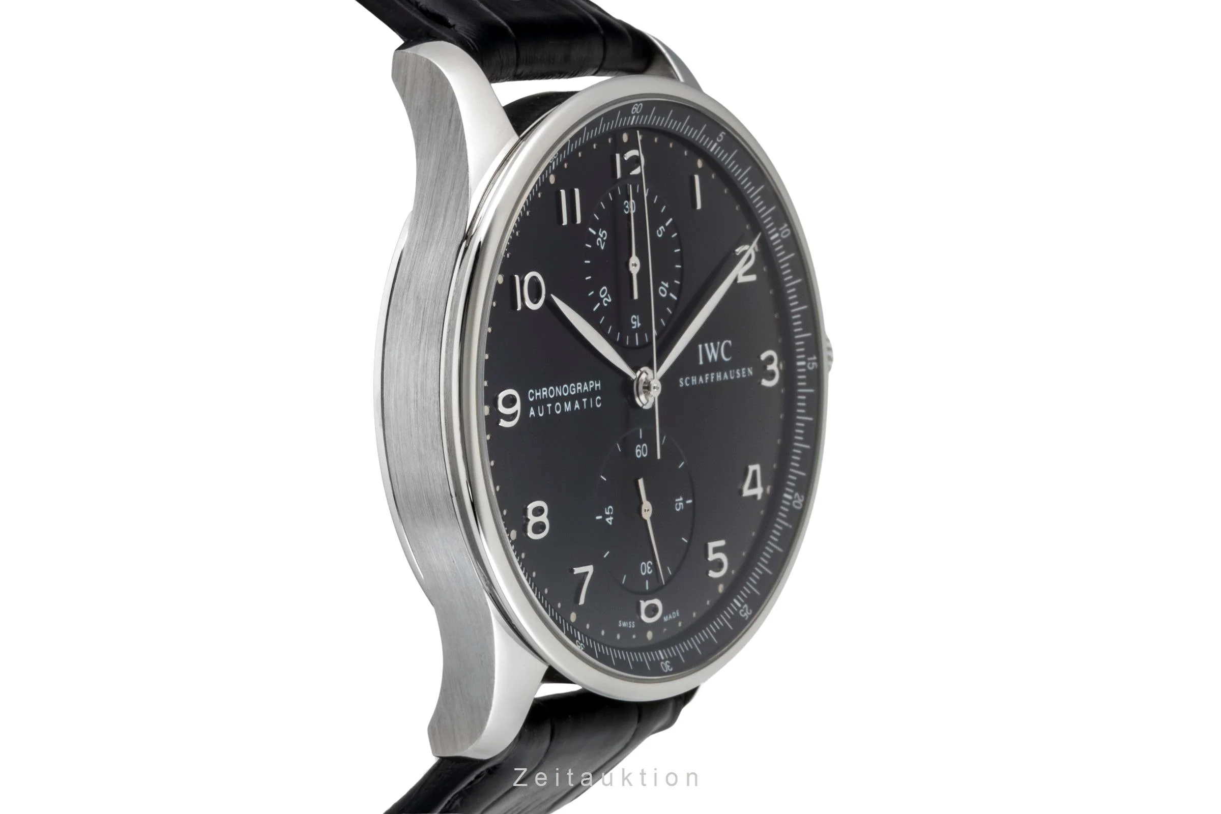 IWC Portugieser chronograph steel automatic men's watch IW371447 LP: 9100EUR  [2600940] - Image 8