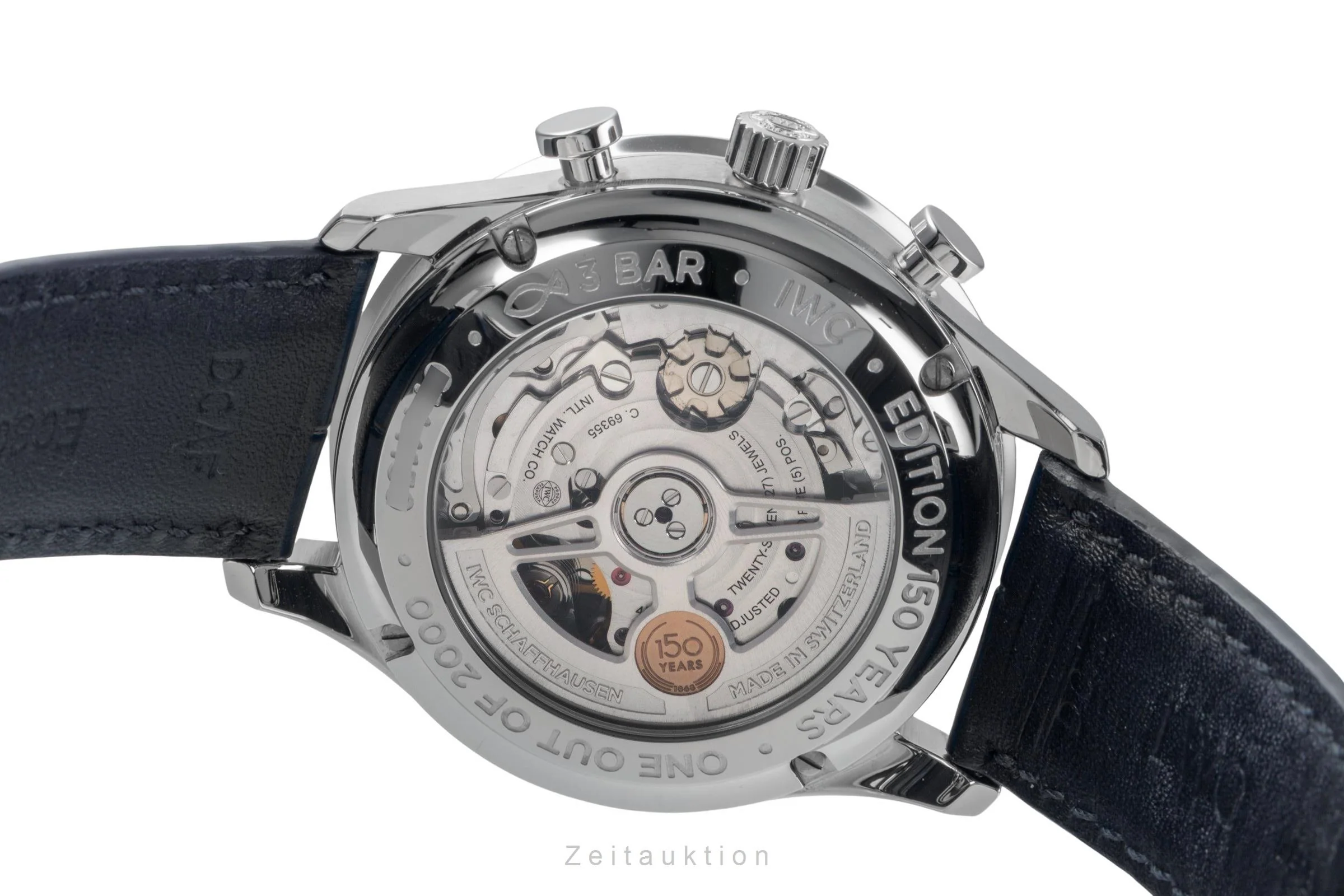 IWC Portugieser chronograph steel automatic men's watch IW371601 LP: 9100EUR Limited  [2502915] - Image 12