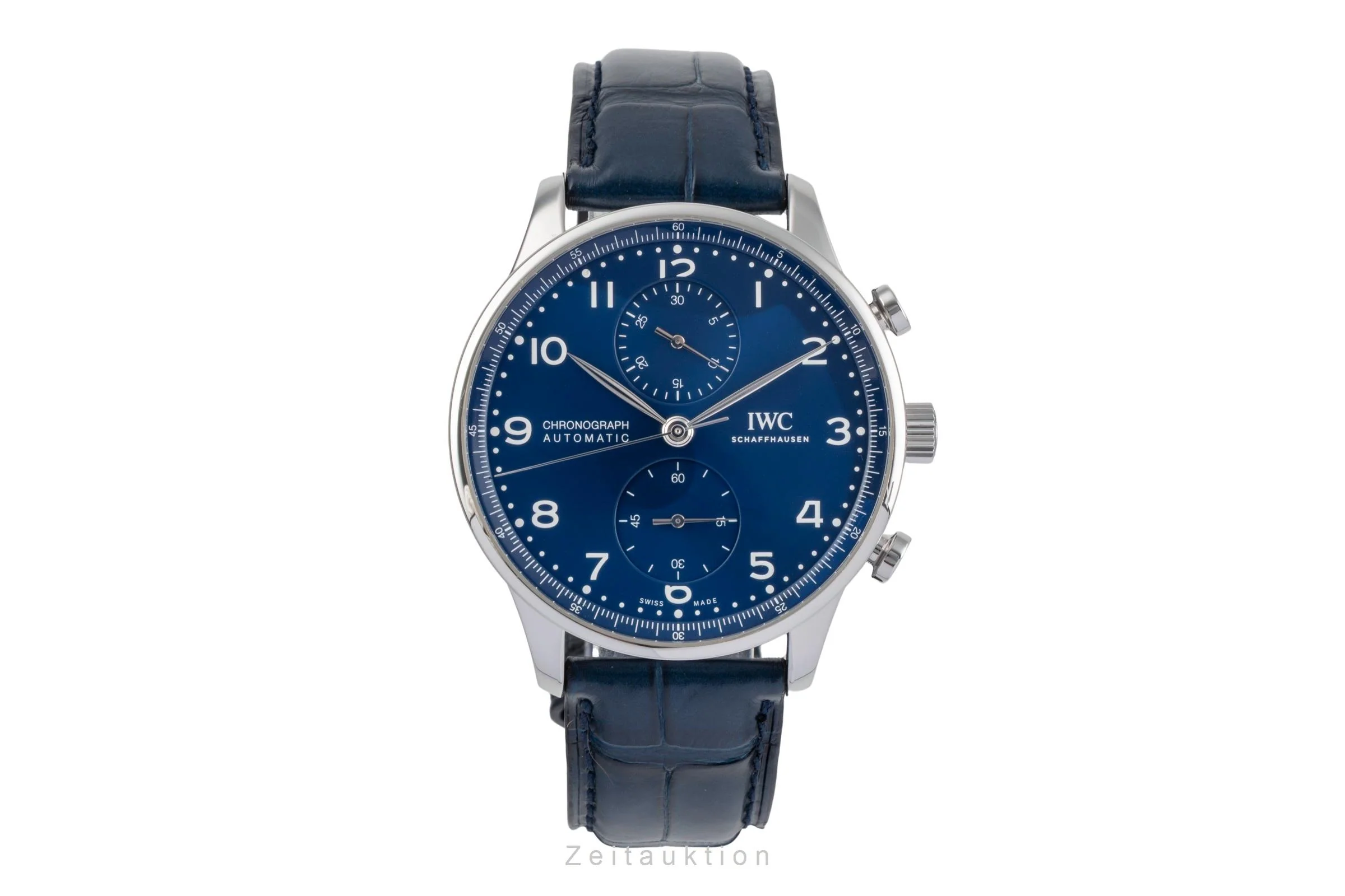 IWC Portugieser chronograph steel automatic men's watch IW371601 LP: 9100EUR Limited  [2502915] - Image 5