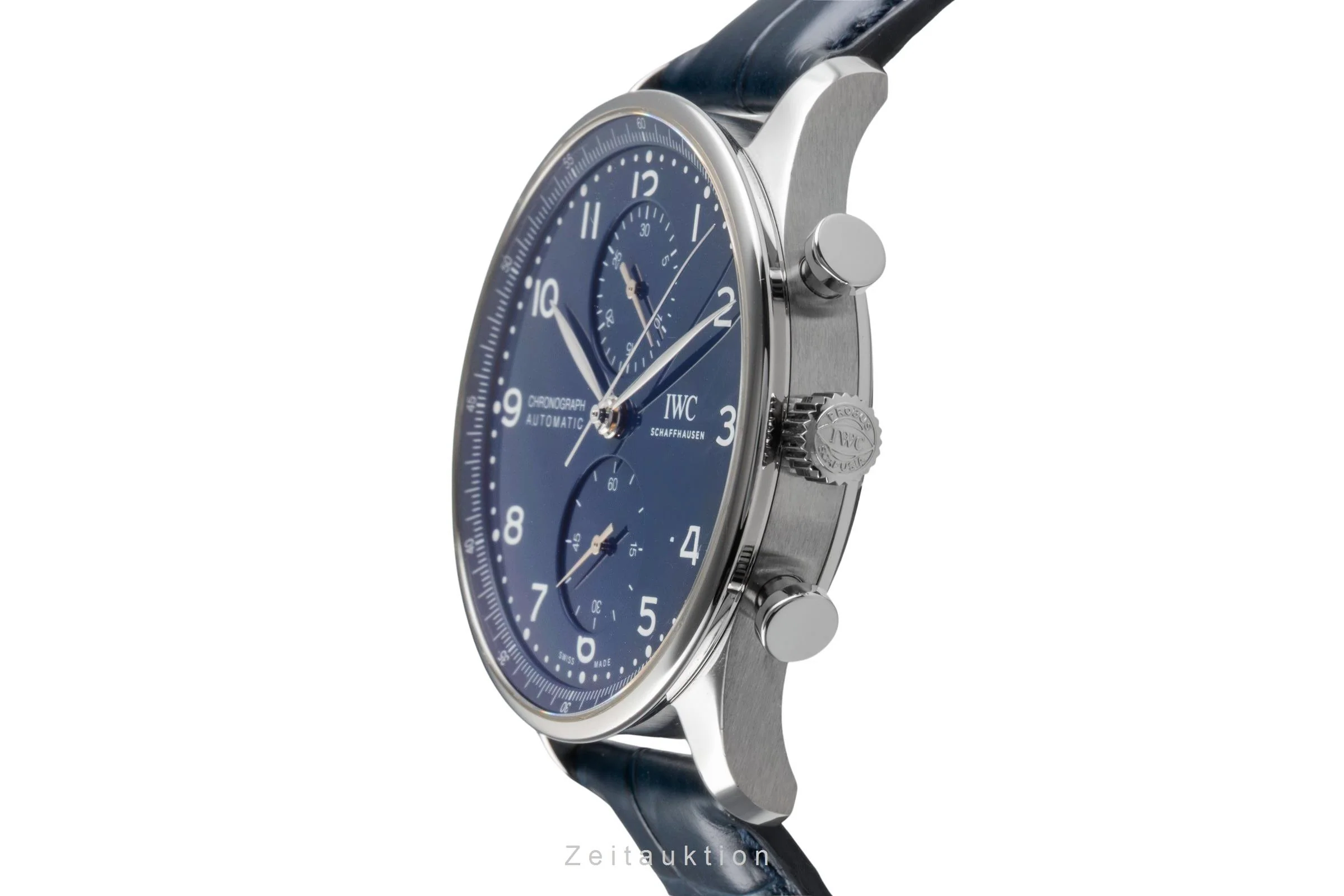 IWC Portugieser chronograph steel automatic men's watch IW371601 LP: 9100EUR Limited  [2502915] - Image 7