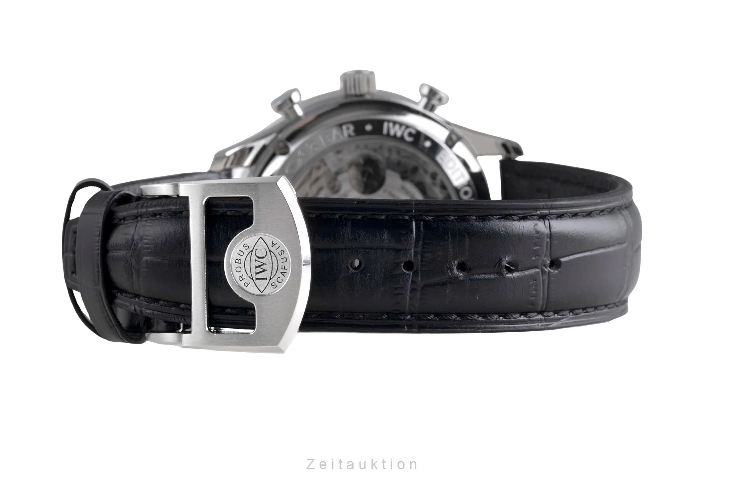 IWC Portugieser chronograph steel automatic men's watch IW371601 LP: 9100EUR Limited  [2600366] - Image 14