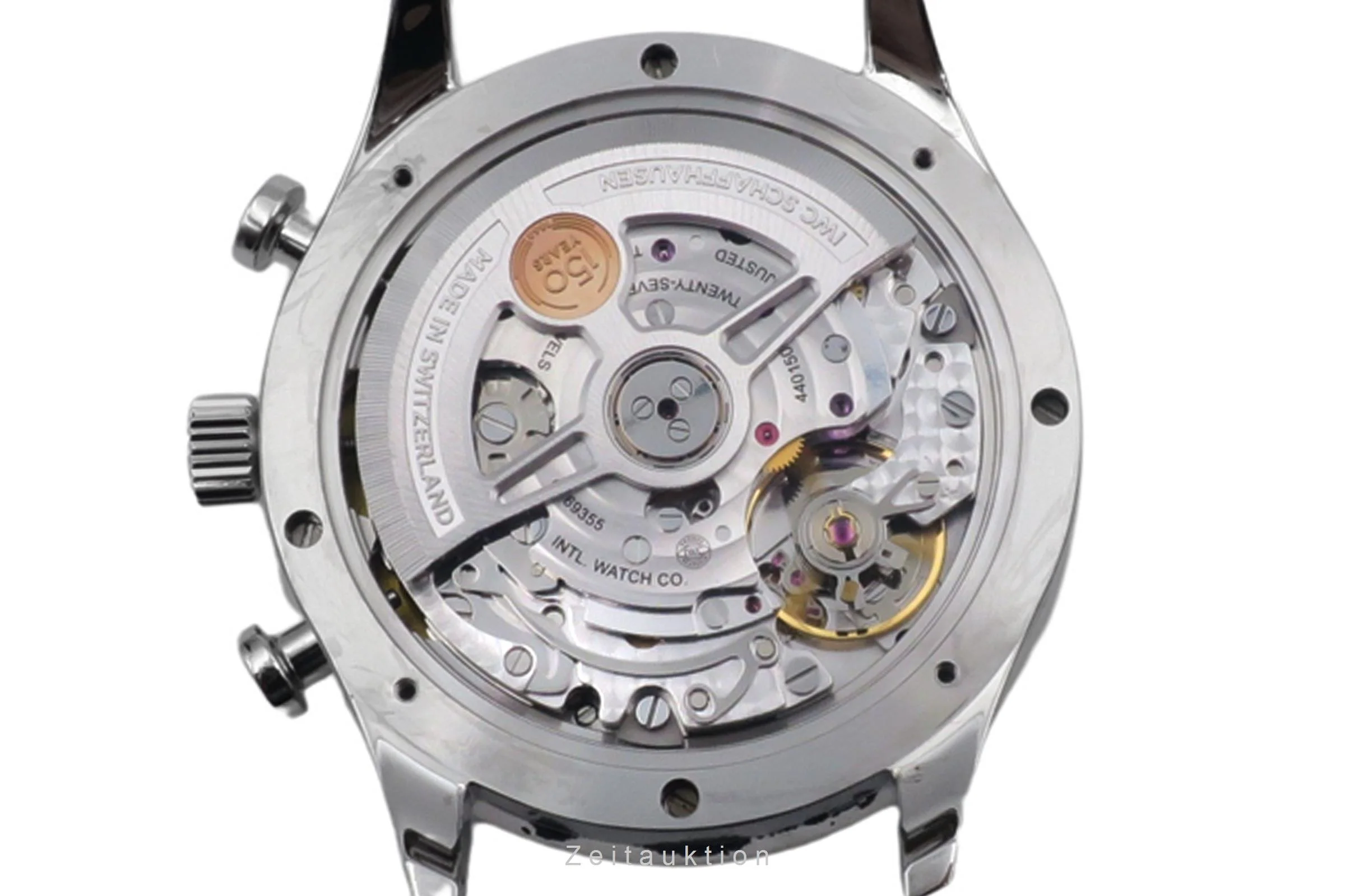IWC Portugieser chronograph steel automatic men's watch IW371601 LP: 9100EUR Limited  [2600366] - Image 15