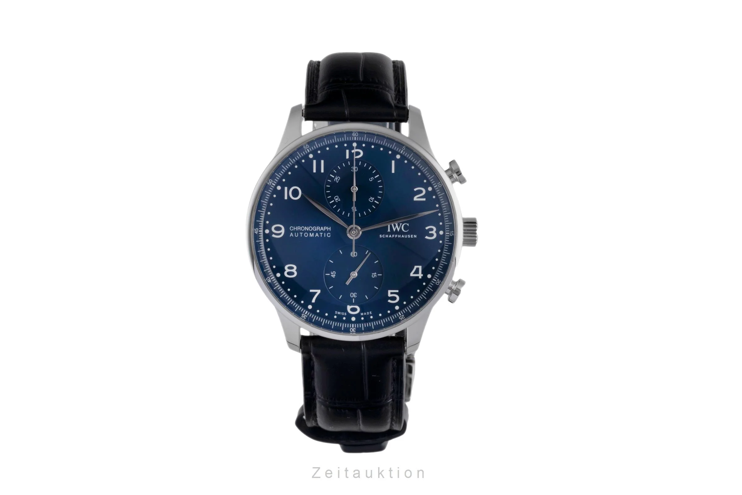 IWC Portugieser chronograph steel automatic men's watch IW371601 LP: 9100EUR Limited  [2600366] - Image 5