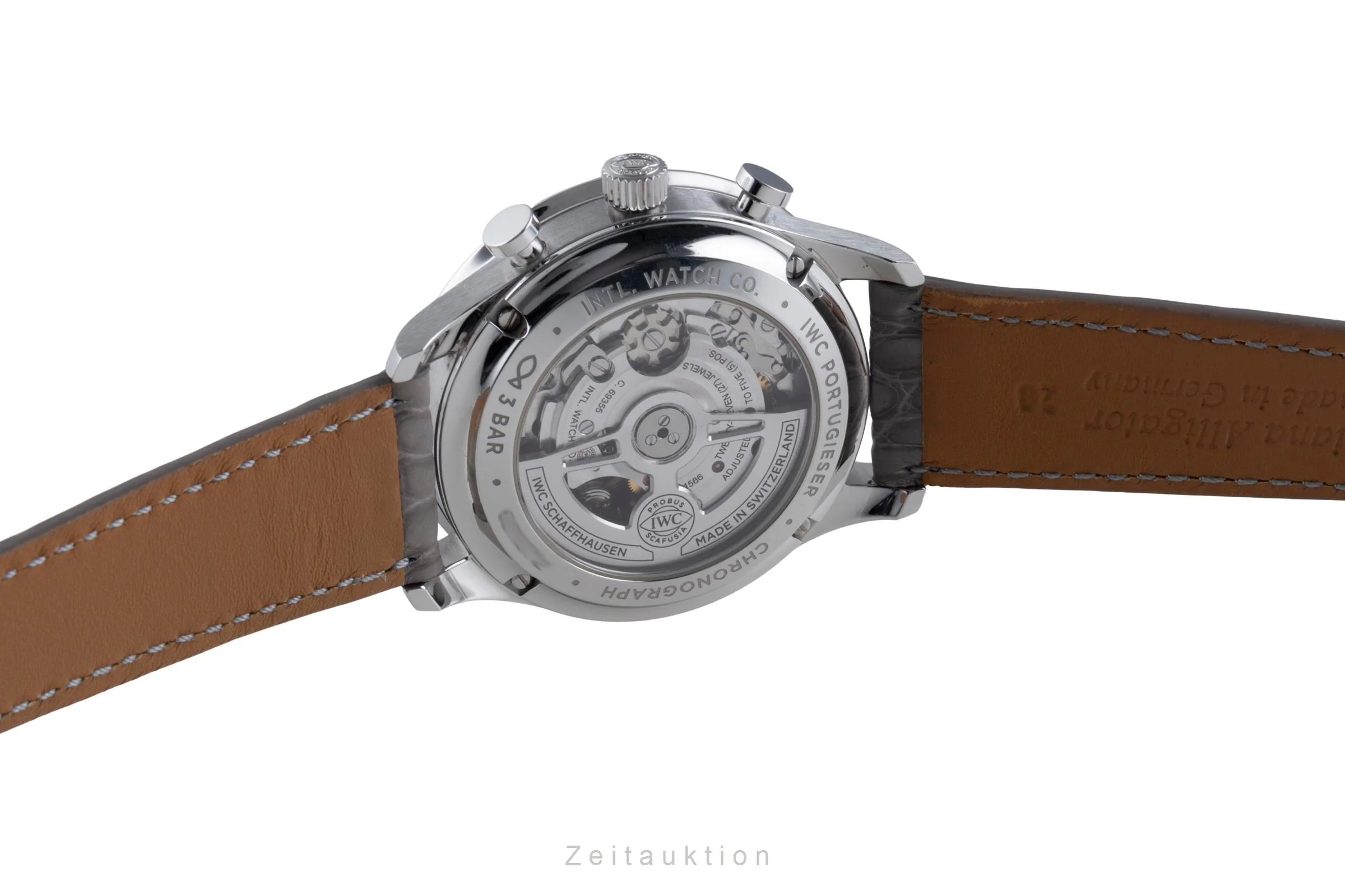 IWC Portugieser chronograph steel automatic men's watch IW371604 LP: 9100EUR  [2507377] - Image 12