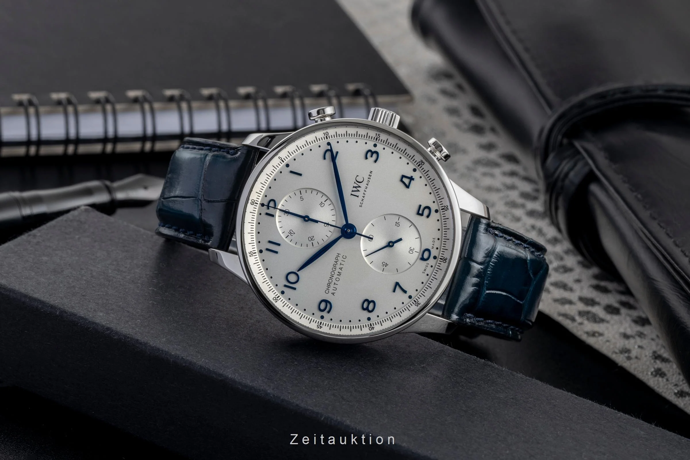 IWC Portugieser chronograph steel automatic men's watch IW371605 LP: 9100EUR  [2503100] - Image 3