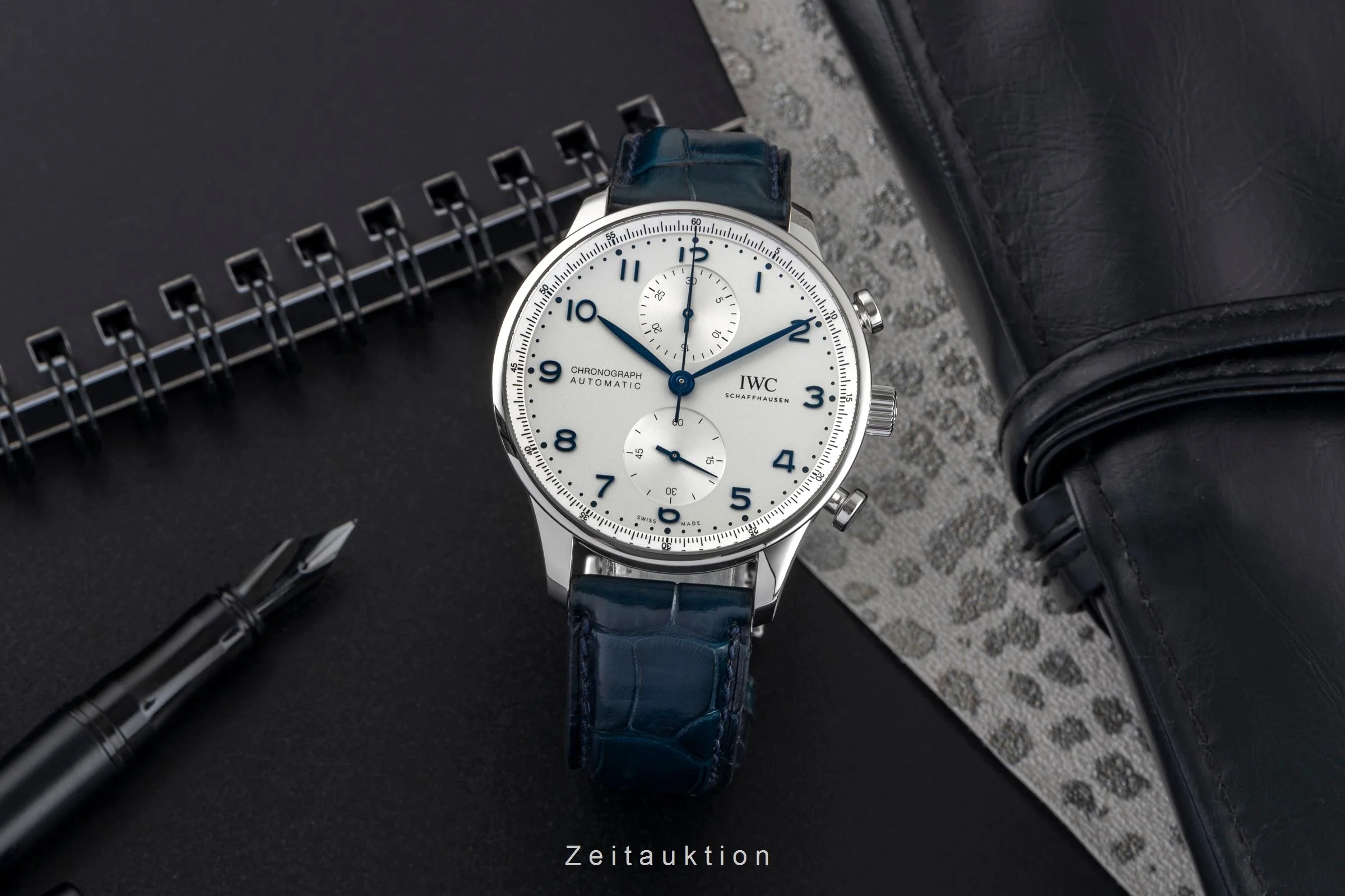 IWC Portugieser chronograph steel automatic men's watch IW371605 LP: 9100EUR  [2503100] - Image 4