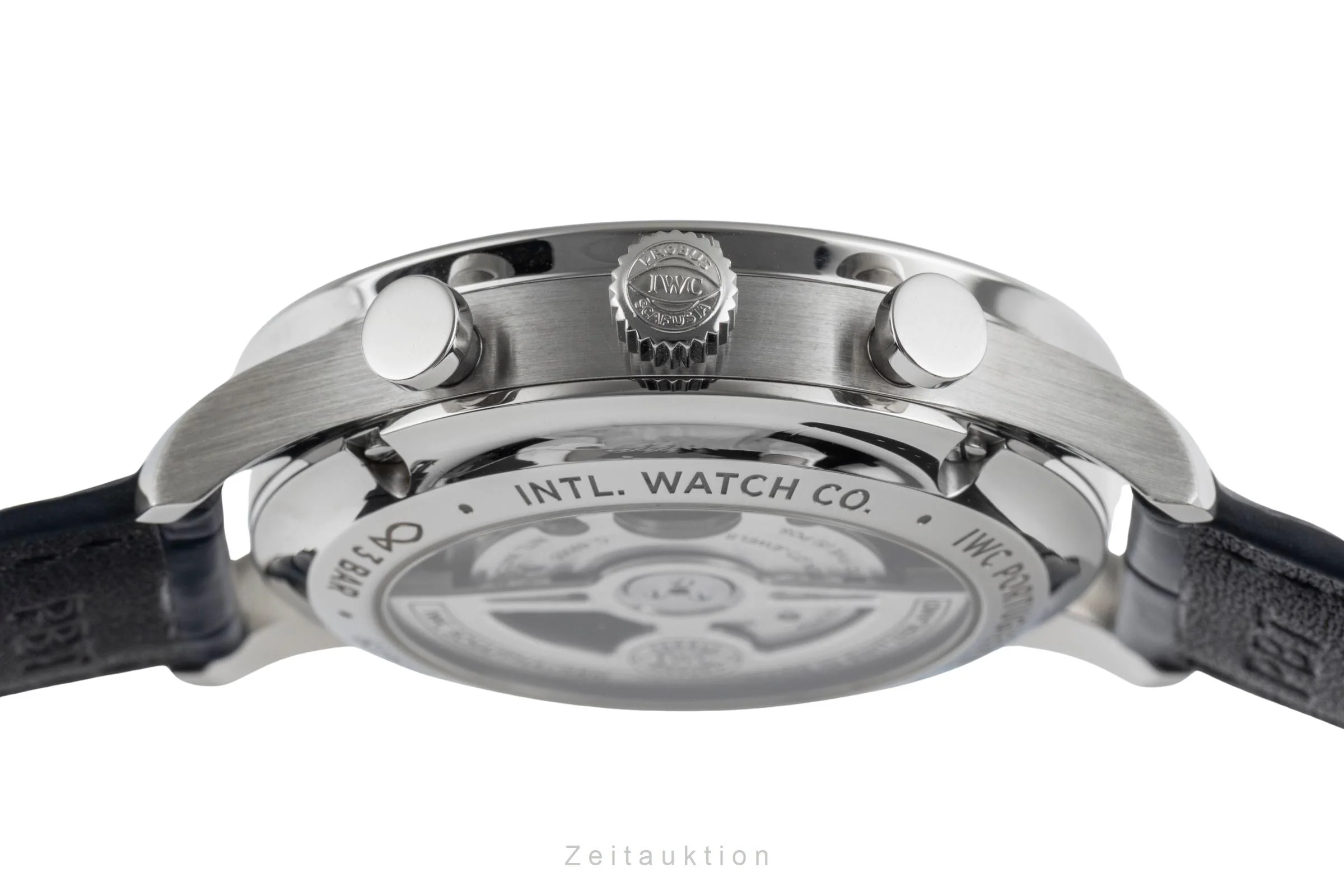 IWC Portugieser chronograph steel automatic men's watch IW371605  [2504412] - Image 12