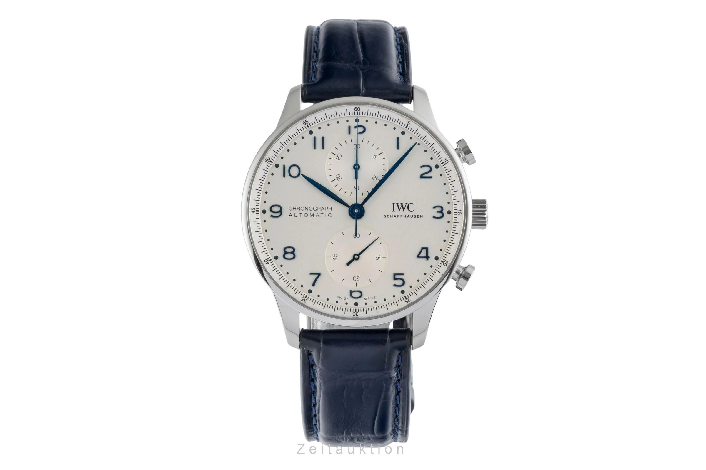 IWC Portugieser chronograph steel automatic men's watch IW371605  [2504412] - Image 5