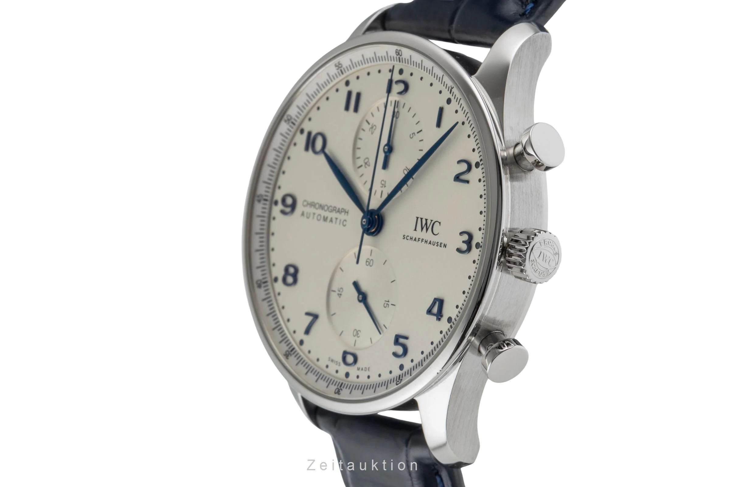 IWC Portugieser chronograph steel automatic men's watch IW371605  [2504412] - Image 7