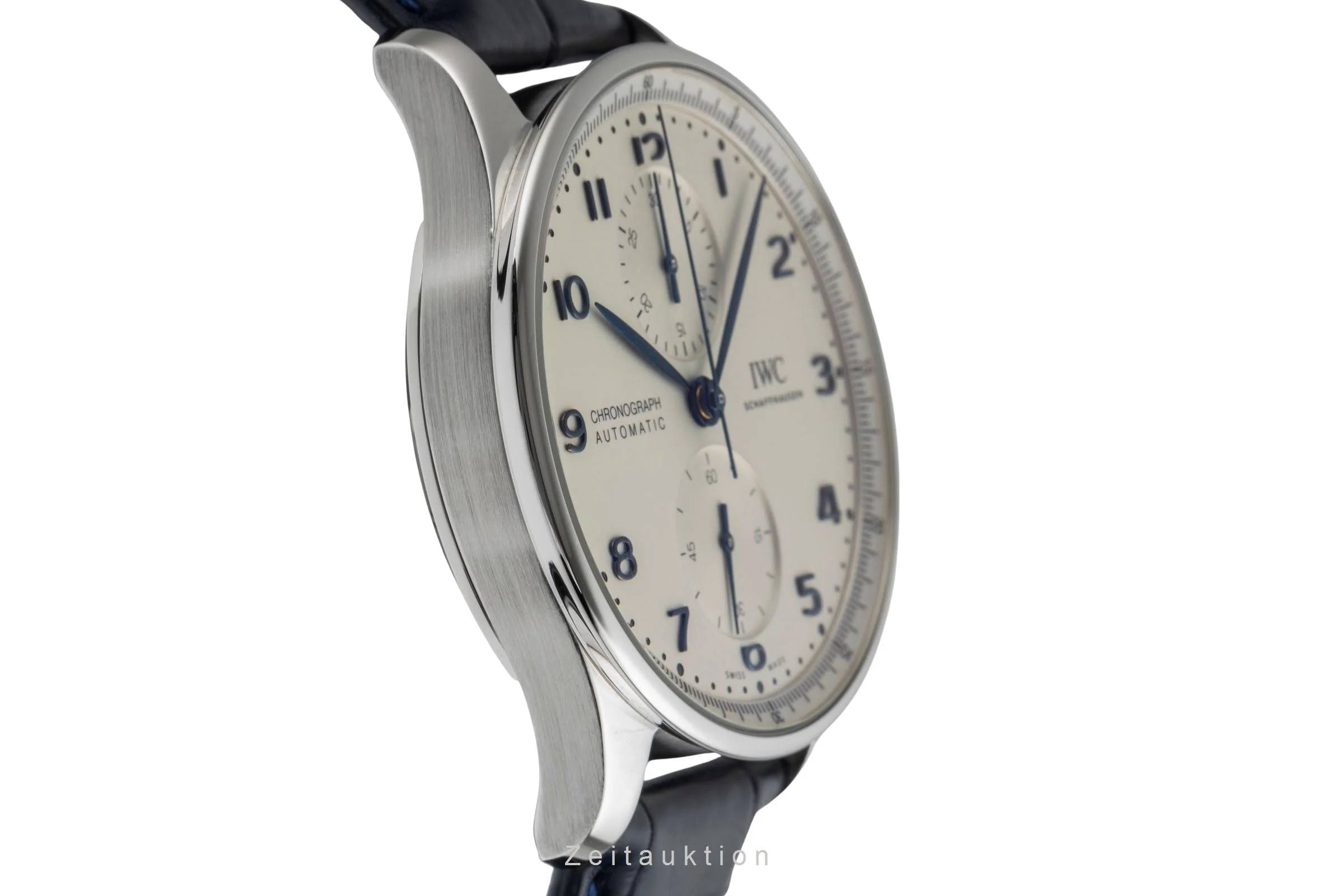 IWC Portugieser chronograph steel automatic men's watch IW371605  [2504412] - Image 8