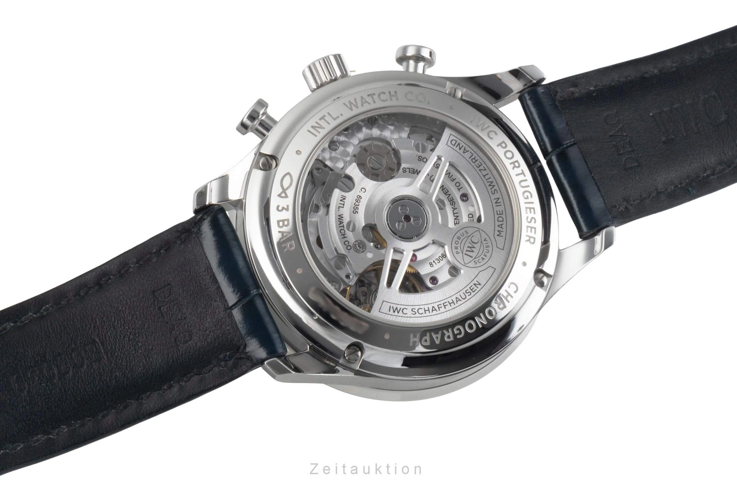 IWC Portugieser chronograph steel automatic men's watch IW371606 LP: 9100EUR  [2501242] - Image 10