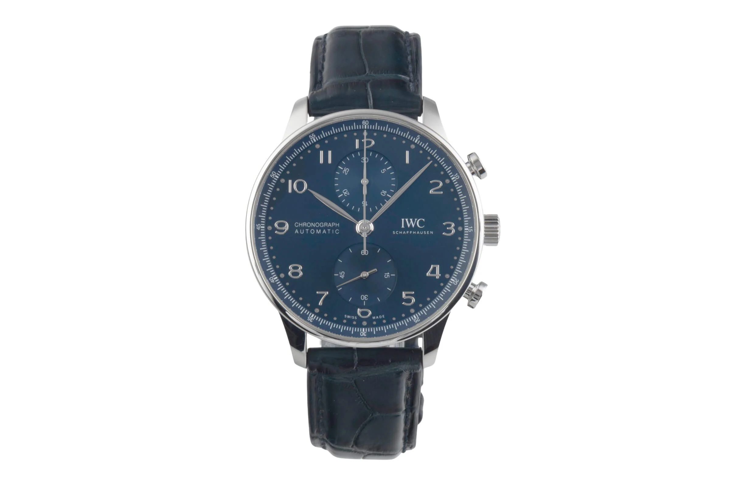 IWC Portugieser chronograph steel automatic men's watch IW371606 LP: 9100EUR  [2501242] - Image 5